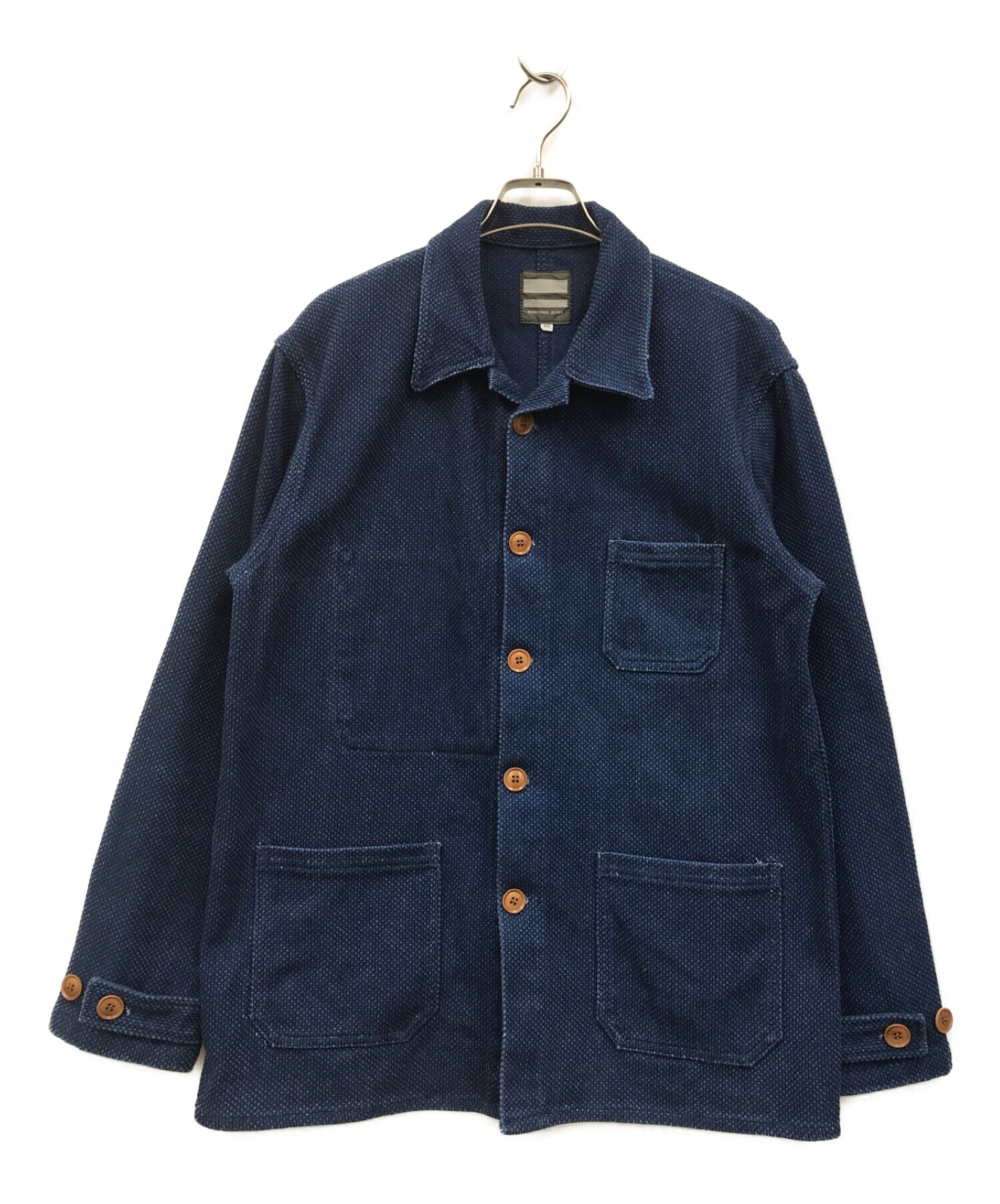 MOMOTARO JEANS (桃太郎ジーンズ) 刺子フレンチカバーオール インディゴ サイズ:40