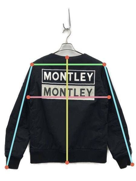 中古・古着通販】Montley (モーレー) リバーシブルブルゾン ネイビー