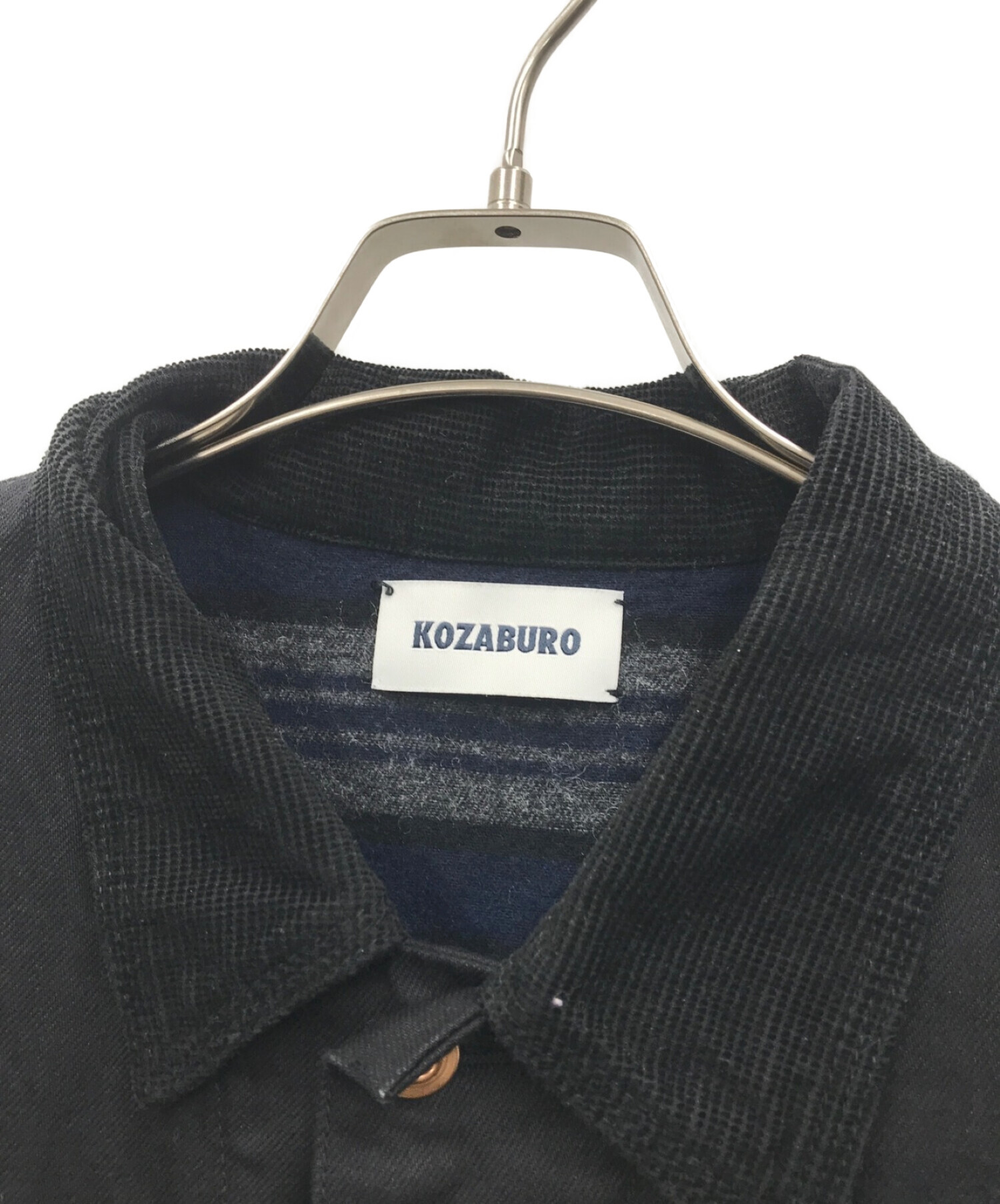 KOZABURO (コウザブロウ) STRETCH DENIM TROUKER JACKET ブラック サイズ:3