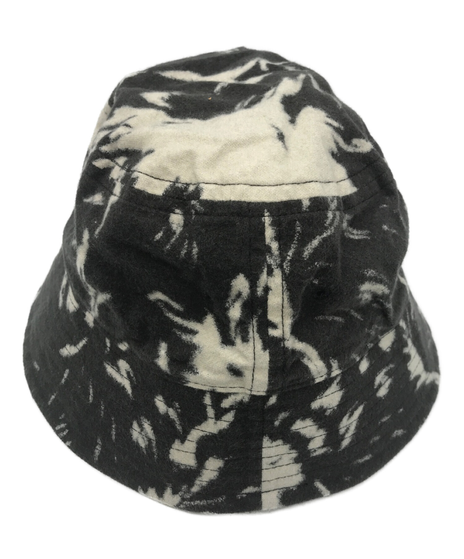 COOTIE (クーティー) Wolf Print Nel Bucket Hat ブラック