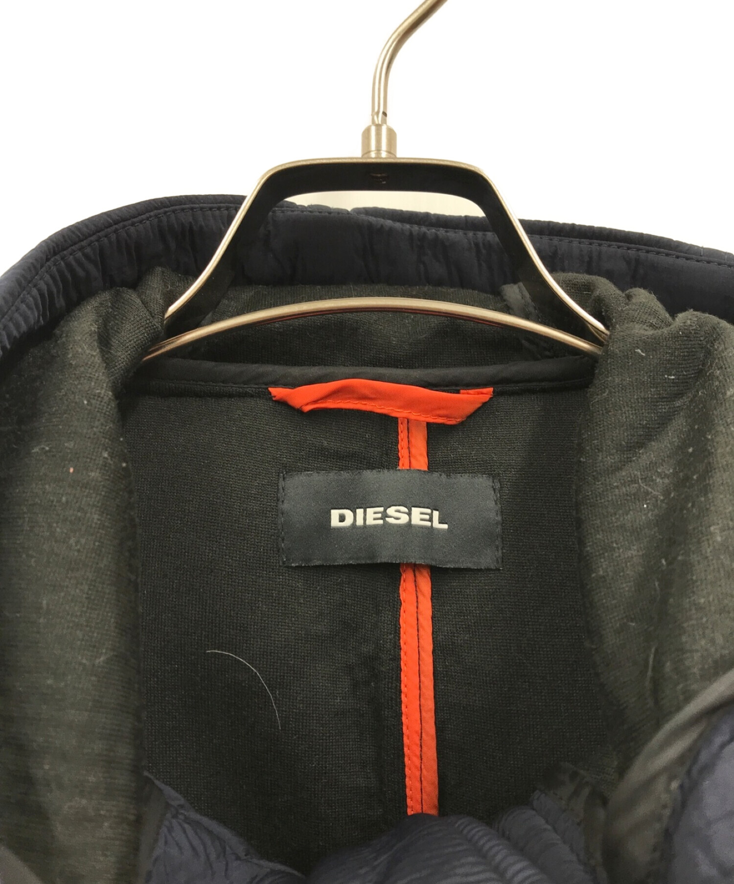 中古・古着通販】DIESEL (ディーゼル) 切替ダッフルコート ネイビー