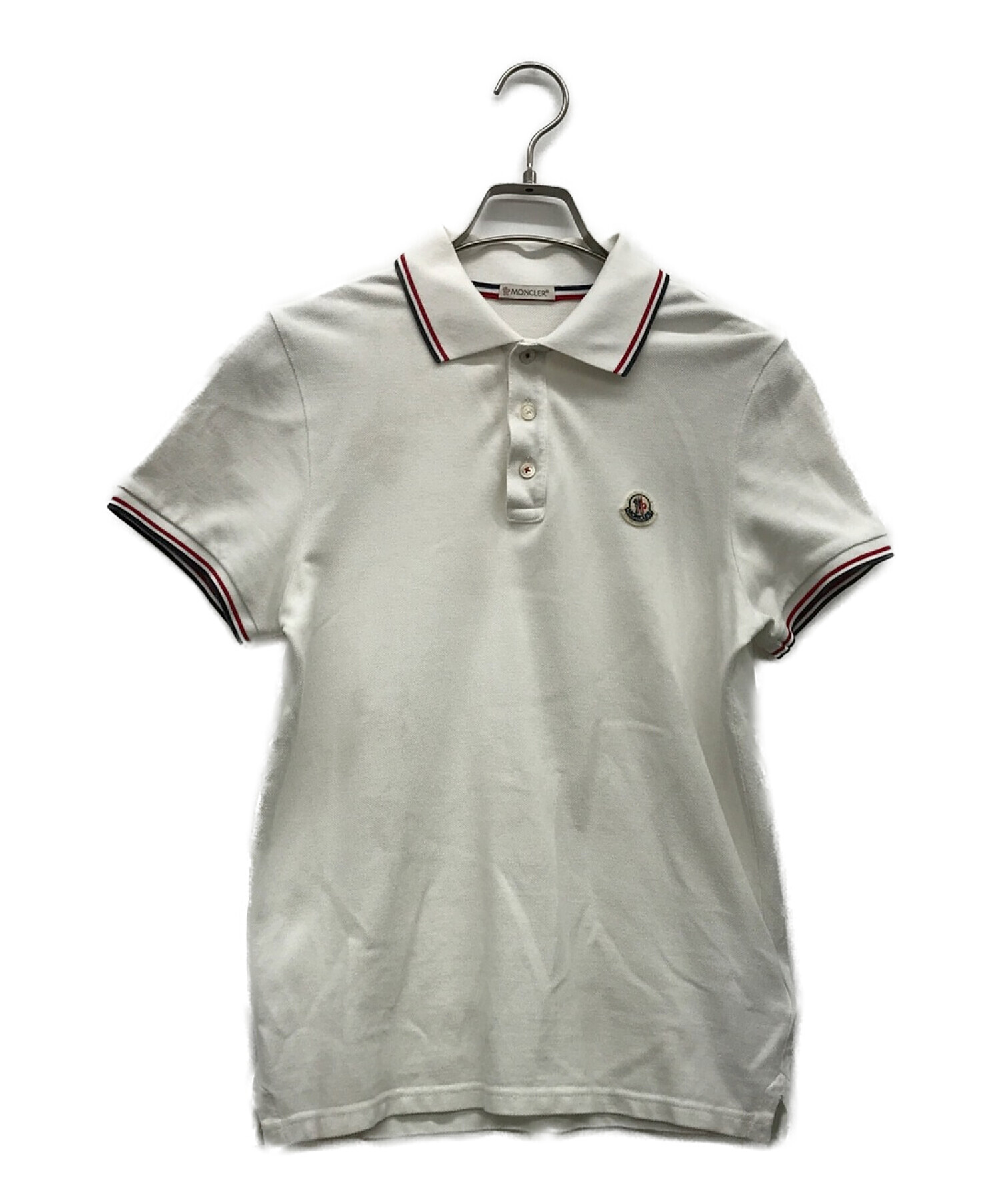 【WHITE】モンクレール MONCLER ポロシャツ