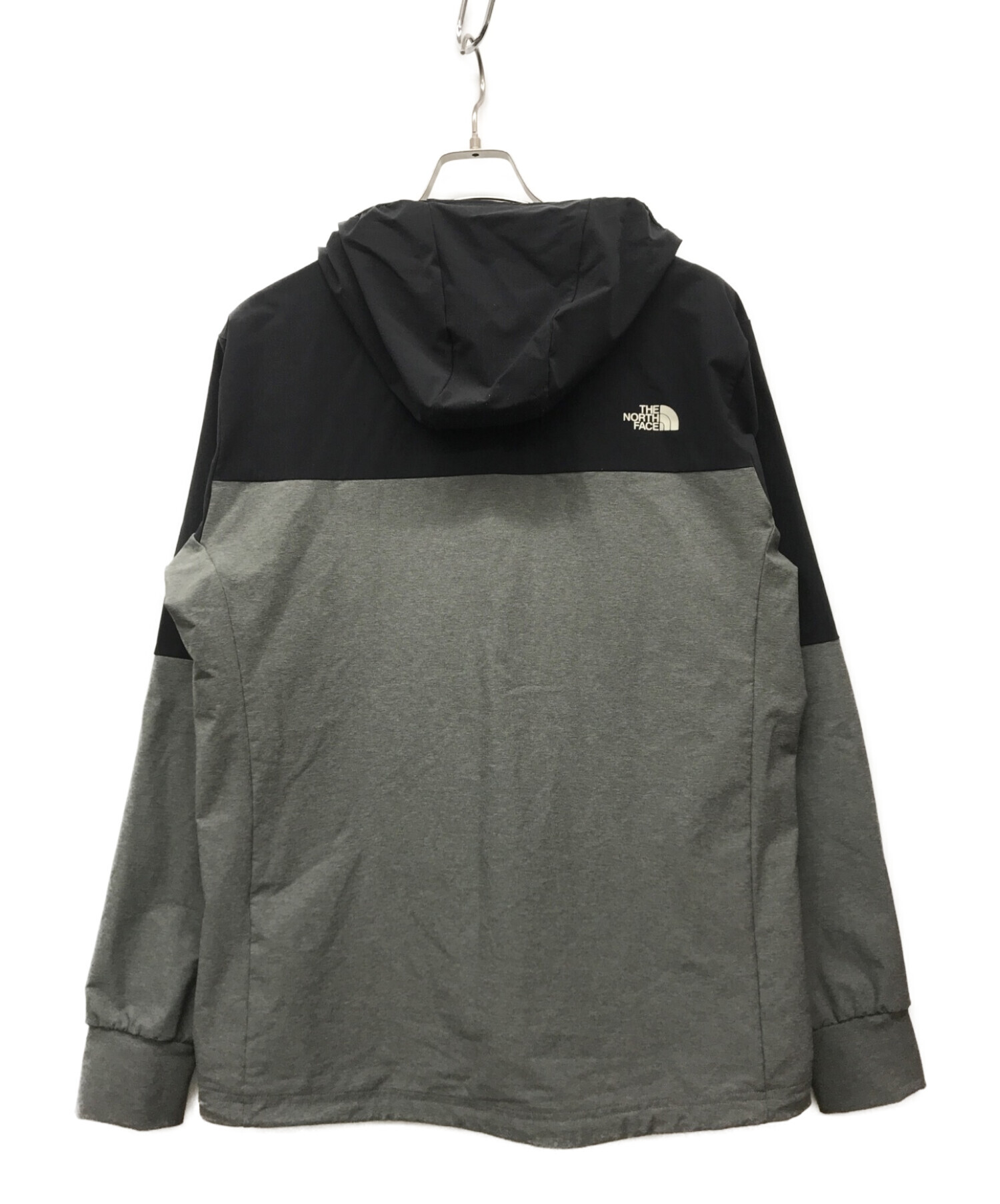 THE NORTH FACE (ザ ノース フェイス) APEX Flex Hoodie ブラック×グレー サイズ:XL