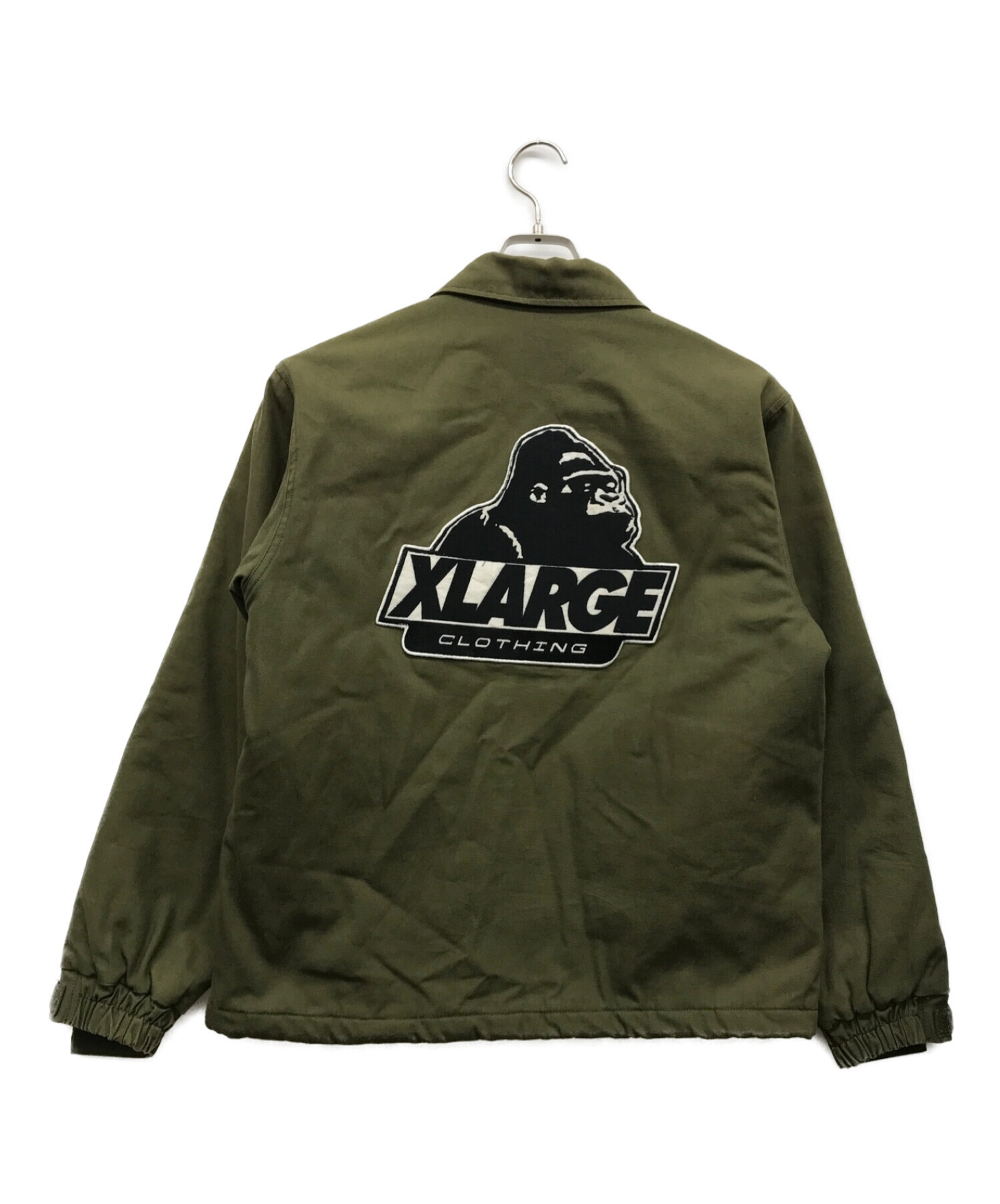 新品 タグ付き】XLARGE エクストララージ バックロゴ コーチジャケット