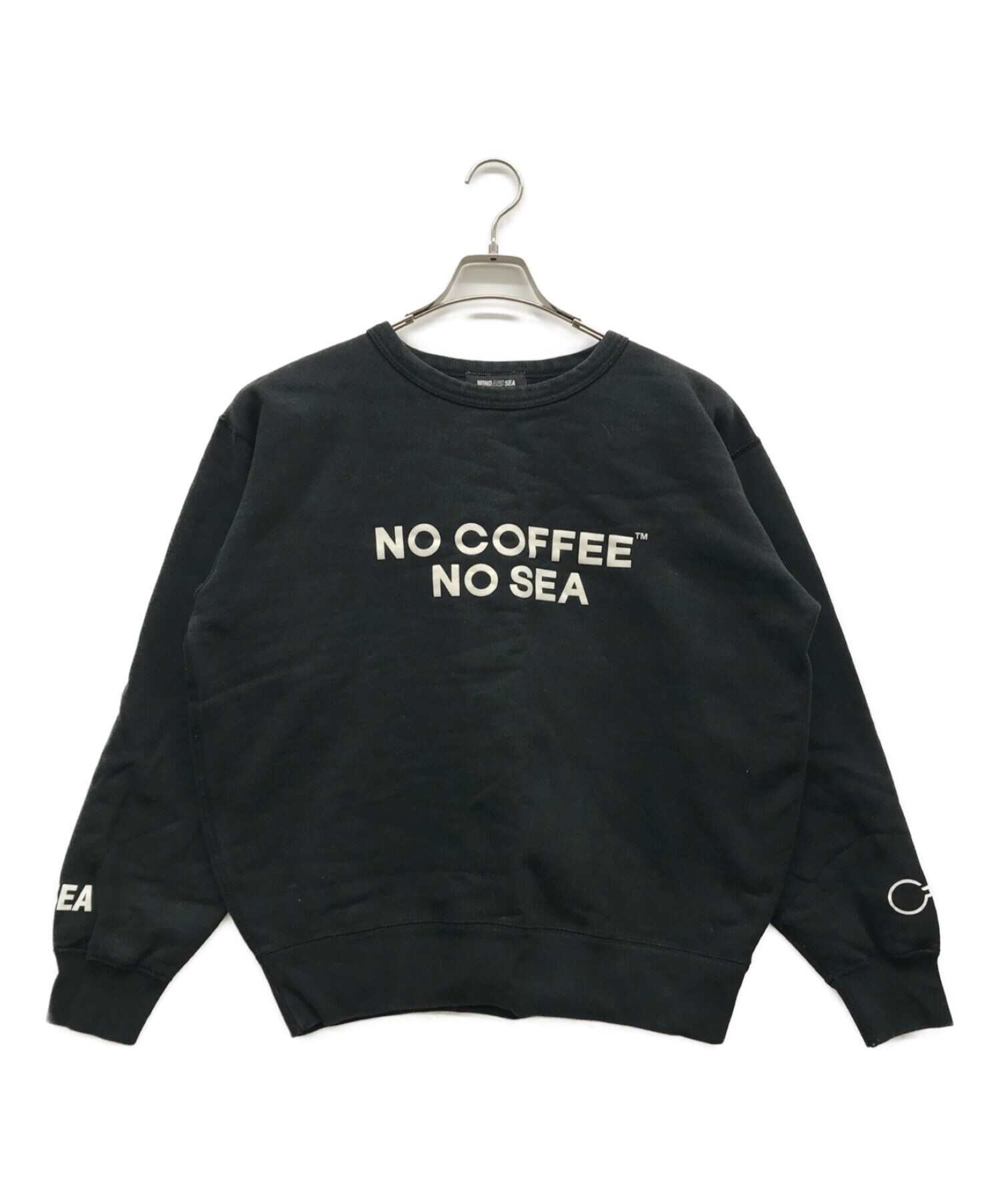 wind and sea × no coffee スウェット-