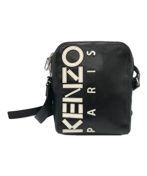 KENZO ケンゾー ハンドバッグ ショルダーバッグ ブラック ロゴ