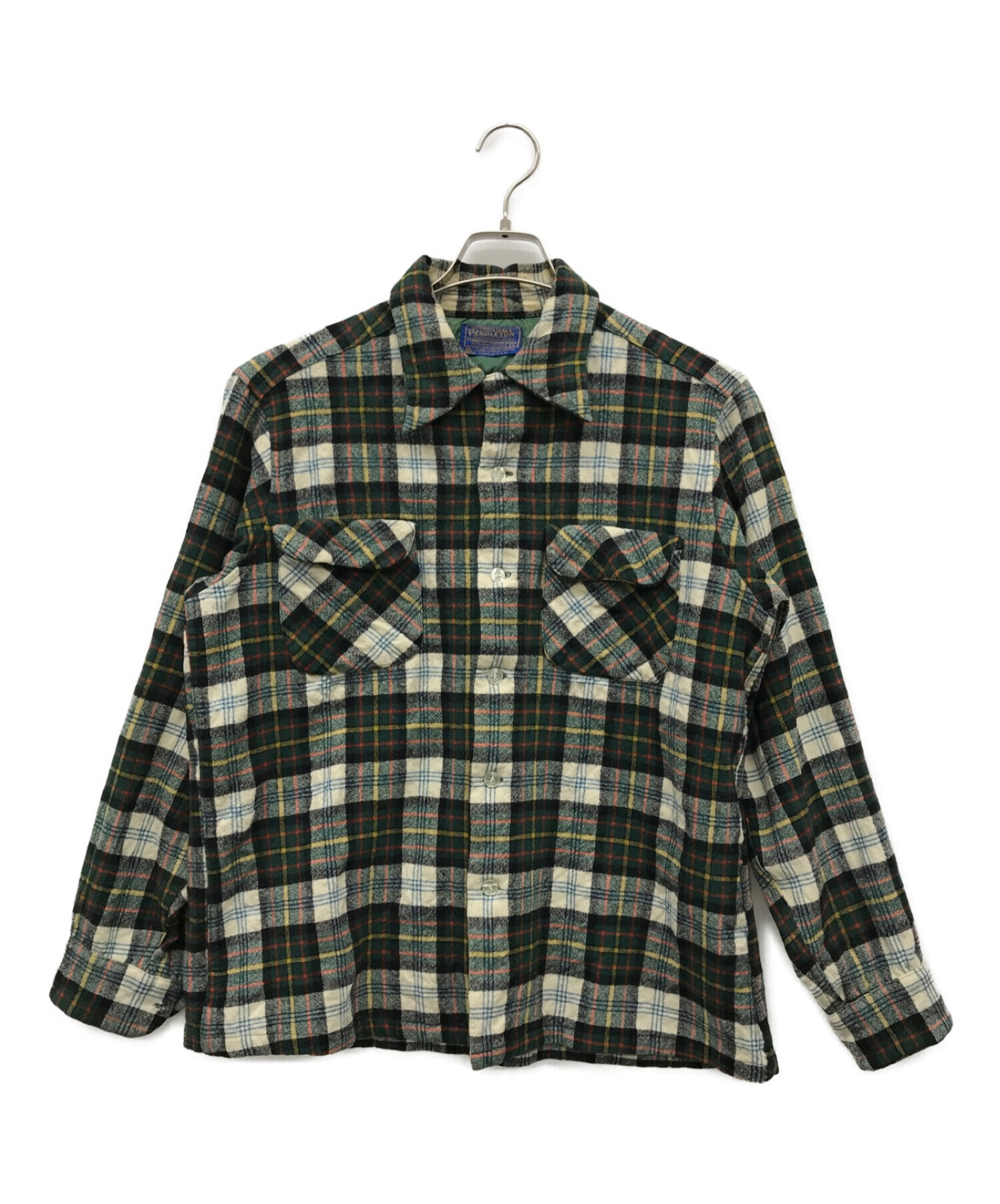 中古・古着通販】PENDLETON (ペンドルトン) チェックシャツ グリーン