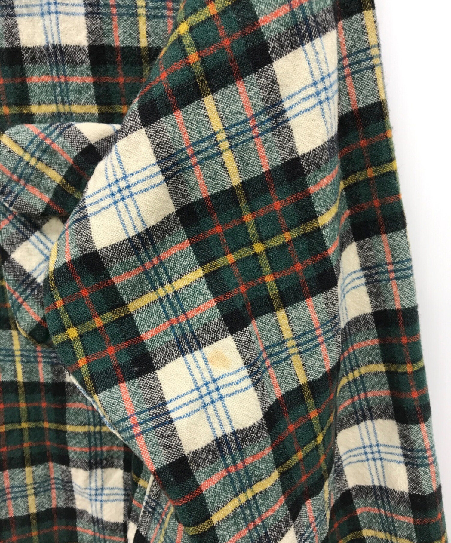 中古・古着通販】PENDLETON (ペンドルトン) チェックシャツ グリーン