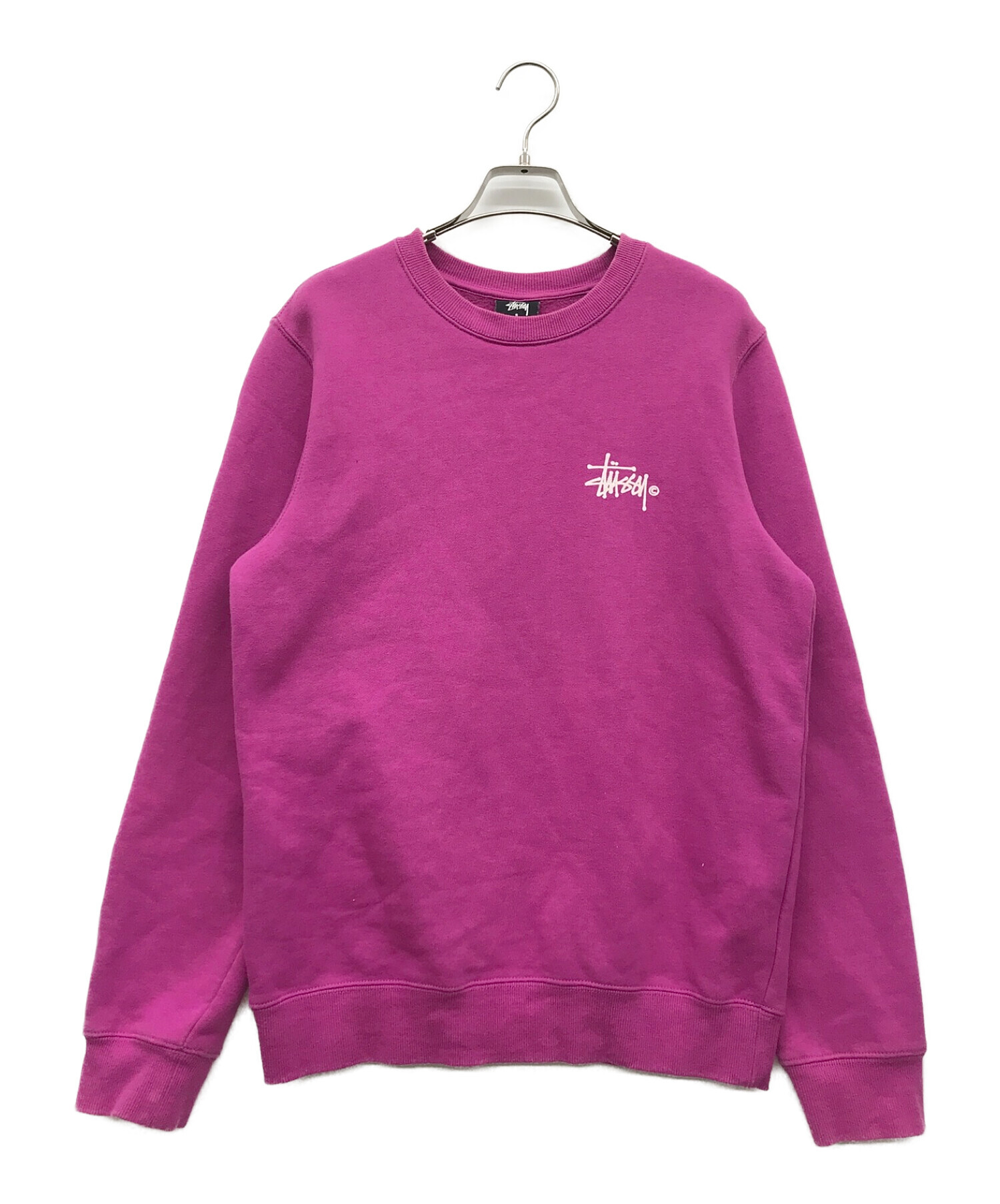 stussy (ステューシー) クルーネックスウェット ピンク サイズ:S