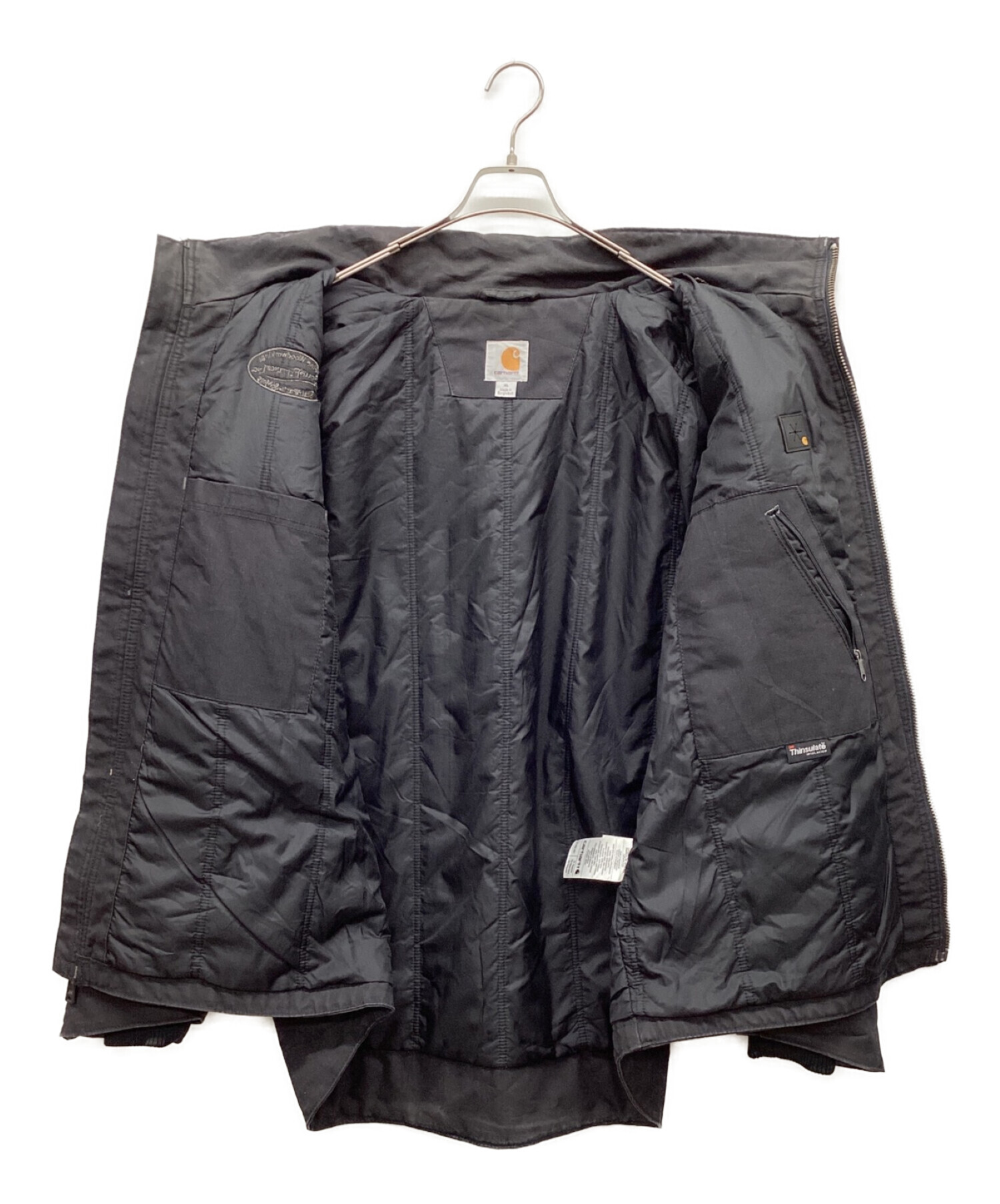 CarHartt (カーハート) ワークジャケット ブラック サイズ:XL