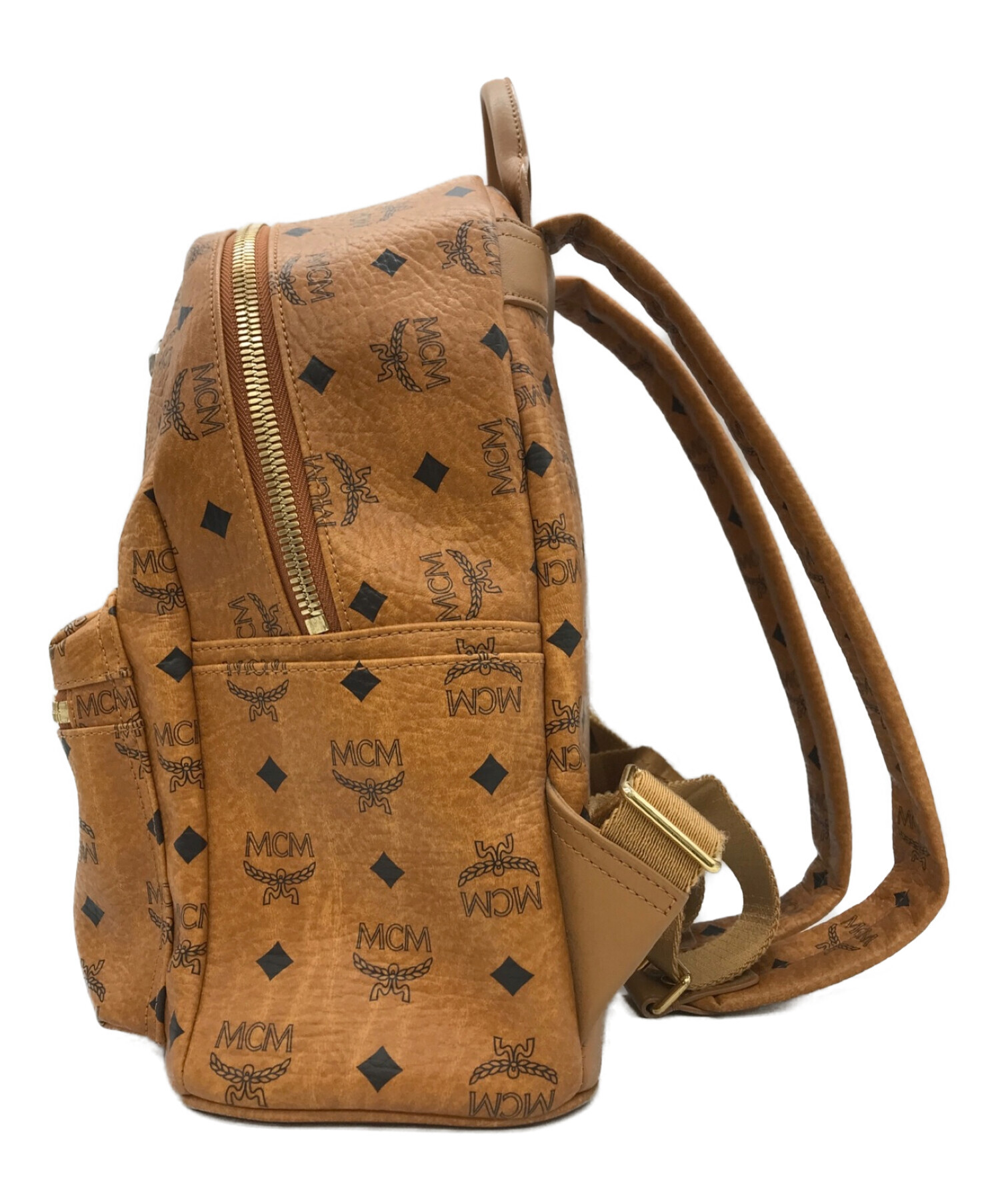 中古・古着通販】MCM (エムシーエム) リュック ブラウン｜ブランド