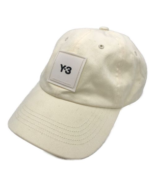 中古・古着通販】Y-3 (ワイスリー) スクエアロゴキャップ アイボリー