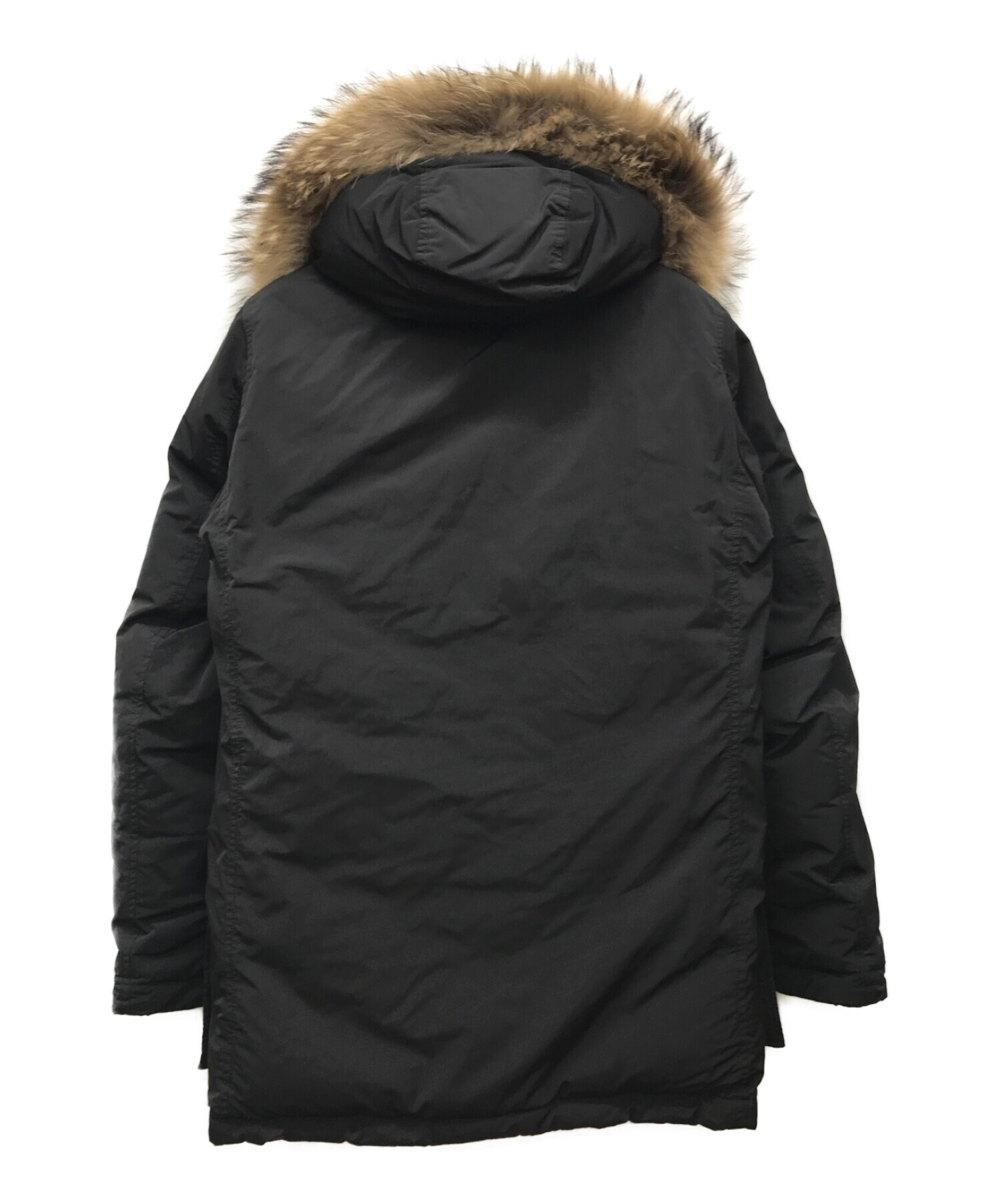 中古・古着通販】WOOLRICH (ウールリッチ) ダウンジャケット ブラック