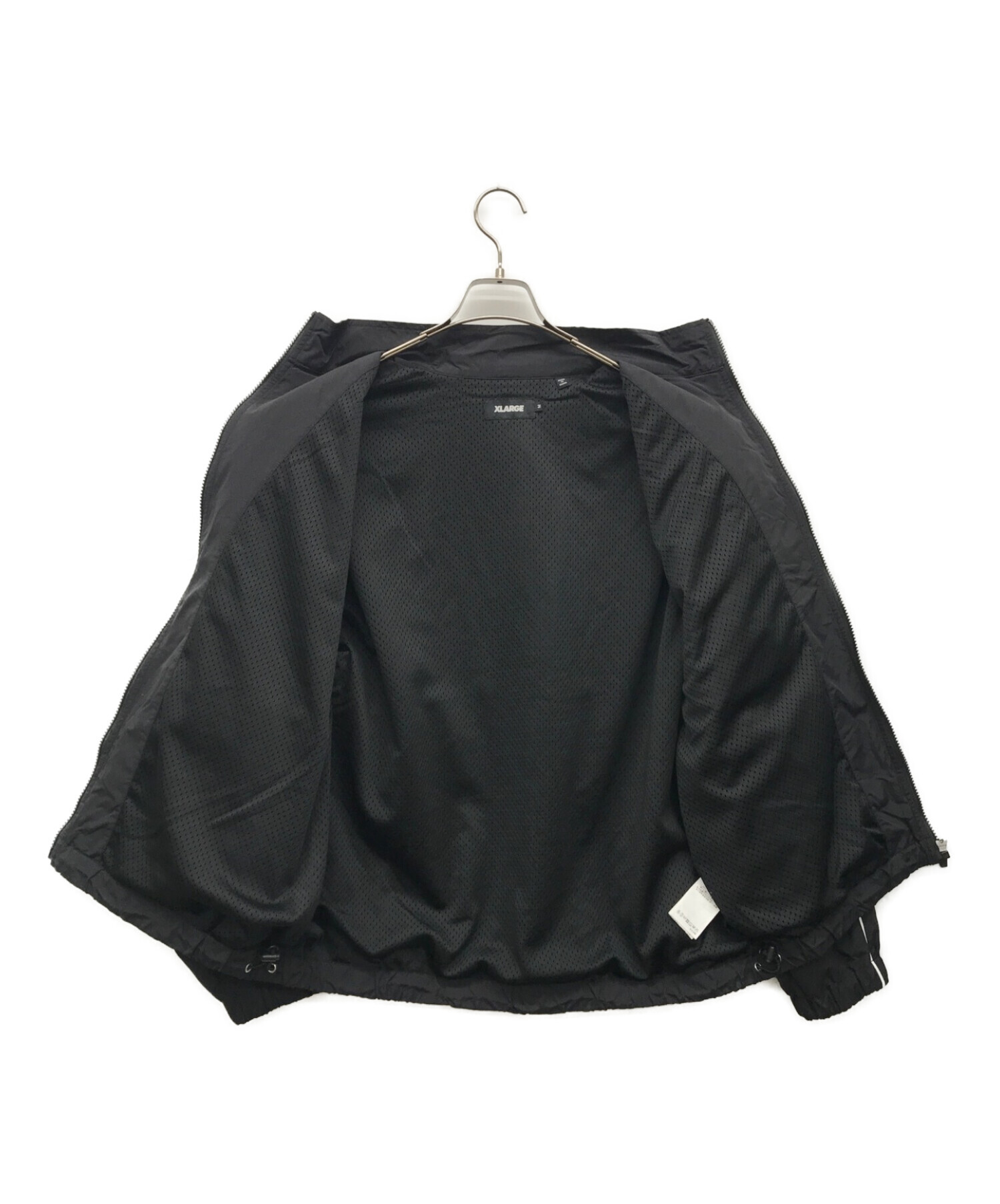 X-LARGE (エクストララージ) ナイロンジャケット ブラック サイズ:M