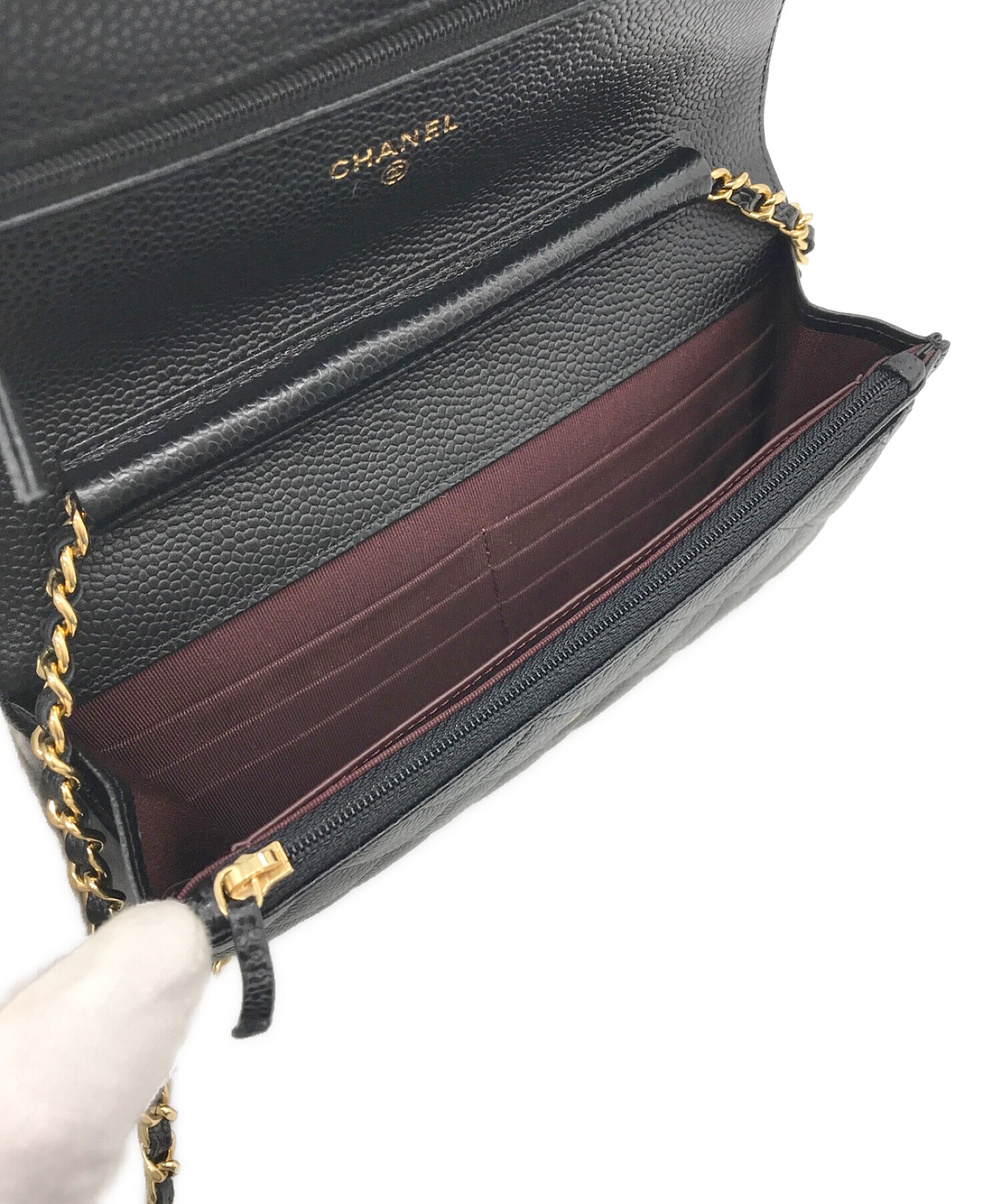 中古・古着通販】CHANEL (シャネル) クラシックチェーンウォレット