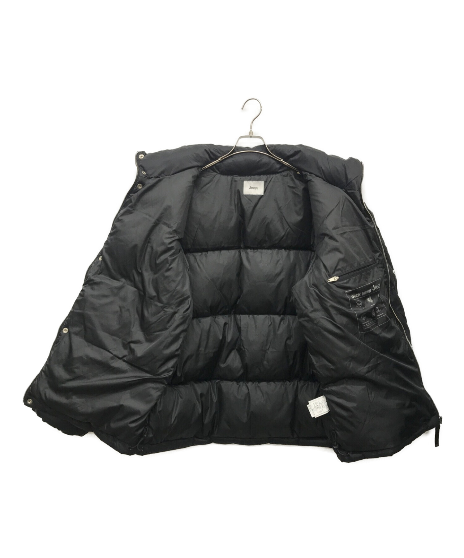 JEEP (ジープ) ダウンジャケット ブラック サイズ:XL