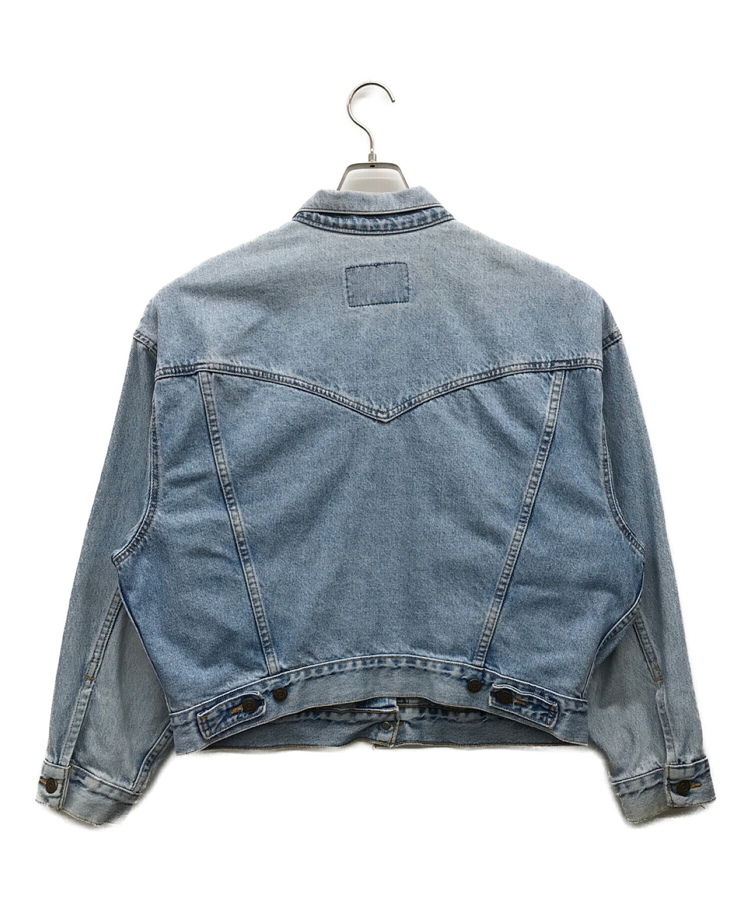 オリジナル商品 【中古】Levis デニムジャケット インディゴ サイズ：S