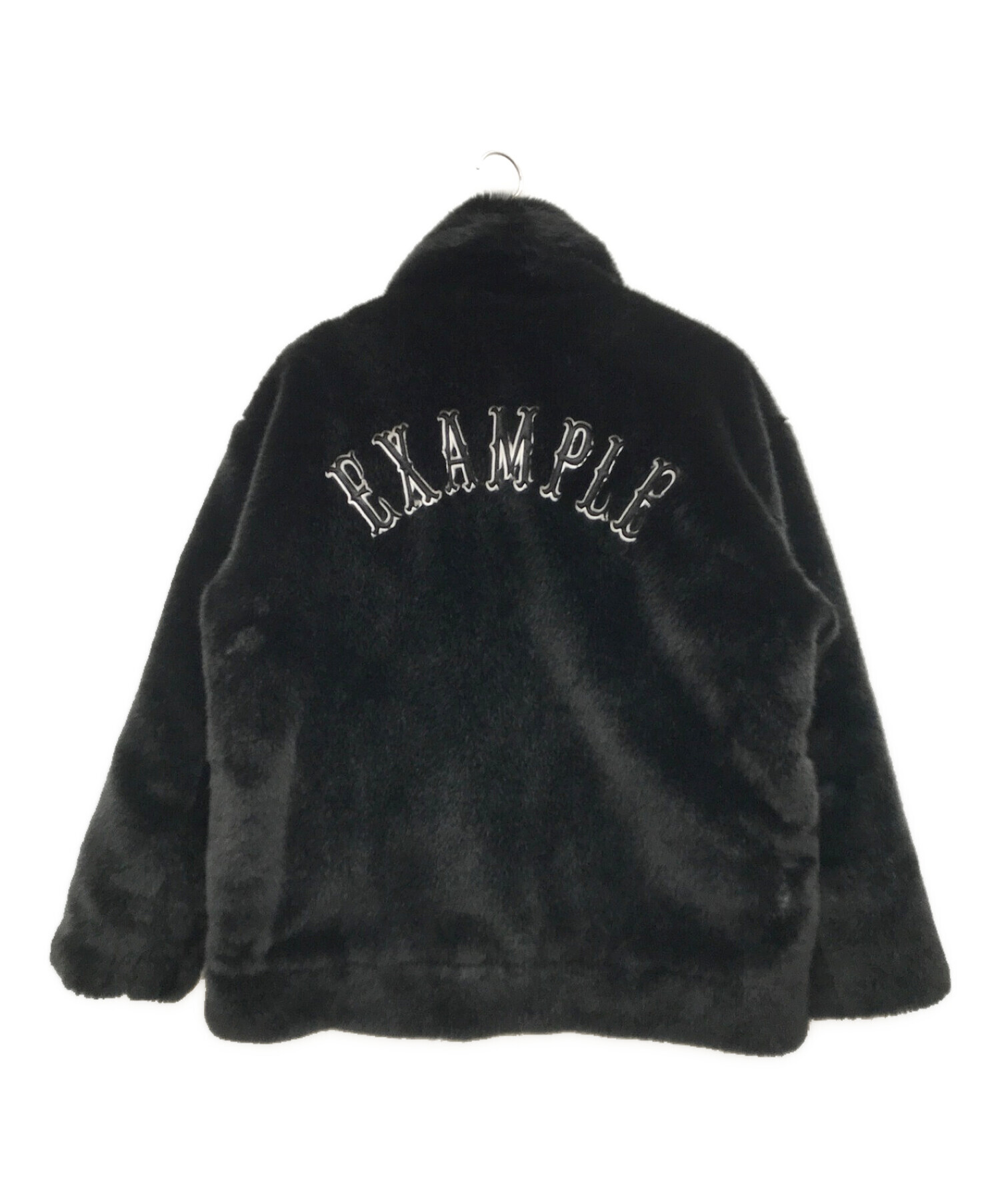 EXAMPLE (エグザンプル) ファージャケット ブラック サイズ:XL