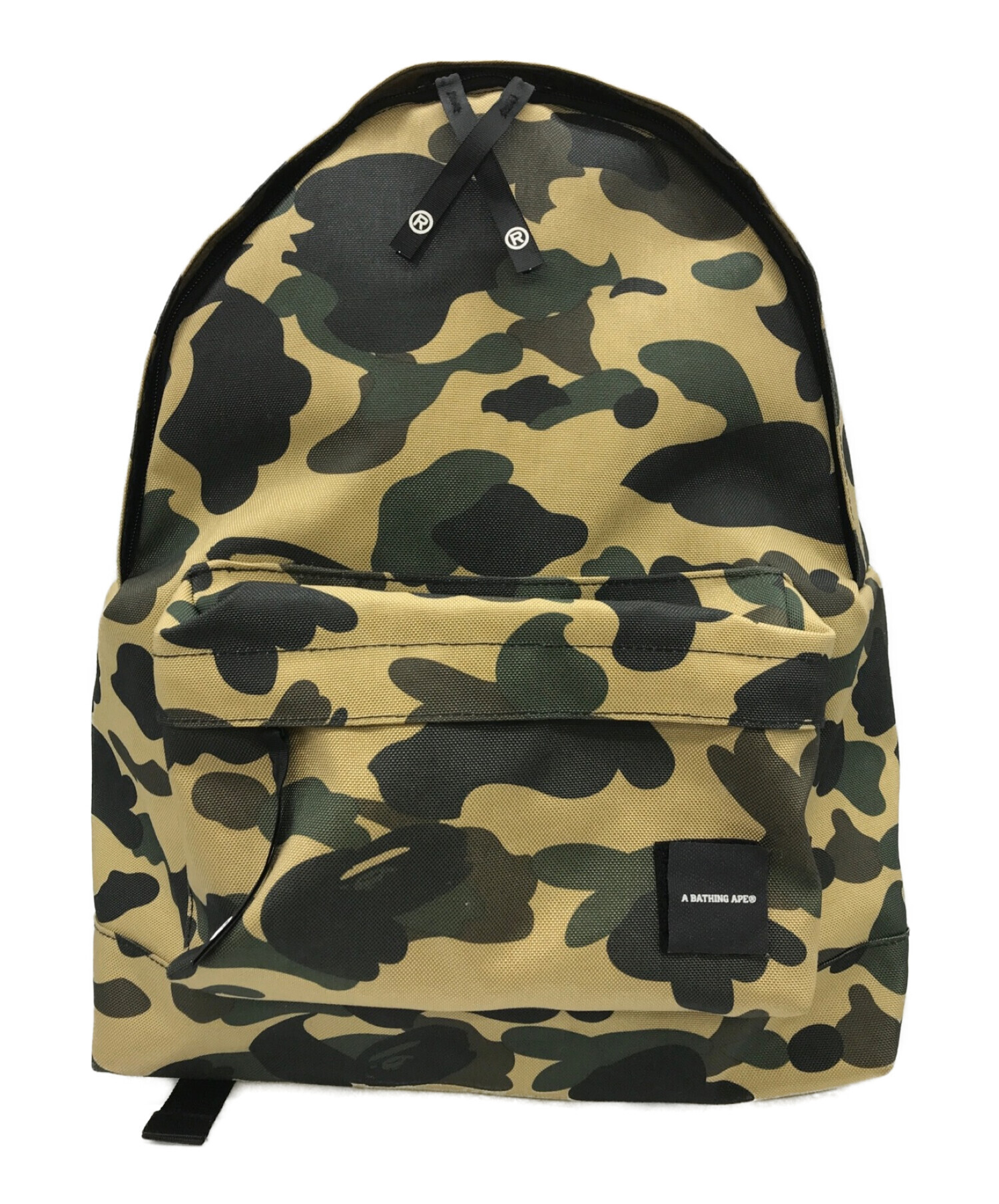 A BATHING APE (ア ベイシング エイプ) 1st camo day pack オリーブ