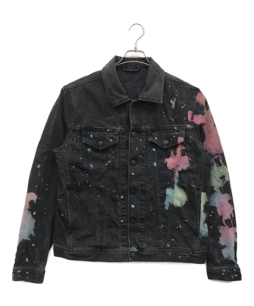 中古・古着通販】DIESEL (ディーゼル) ペイントデニムジャケット