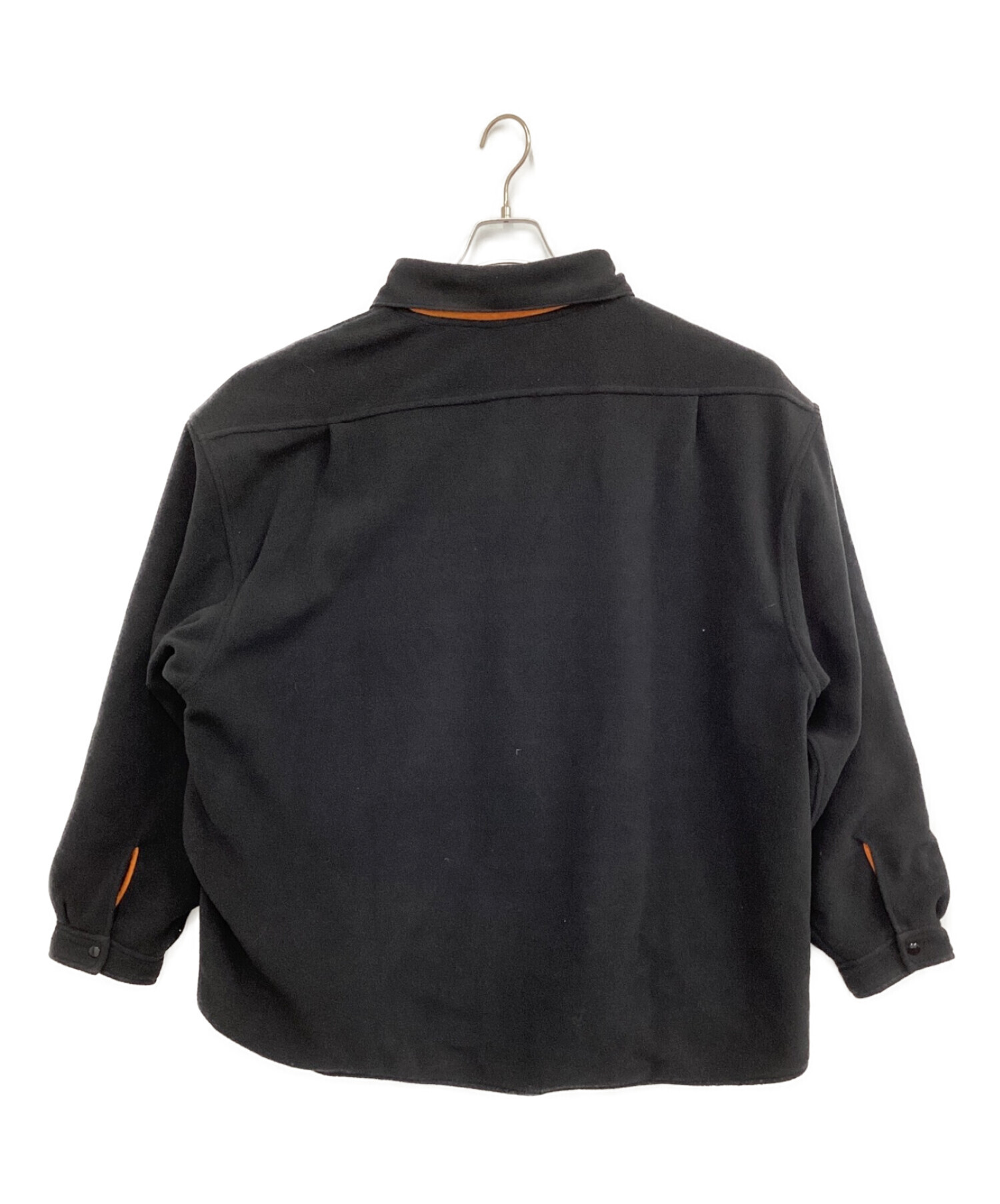 KEBOZ (ケボズ) フリースジップアップジャケット ブラック サイズ:L