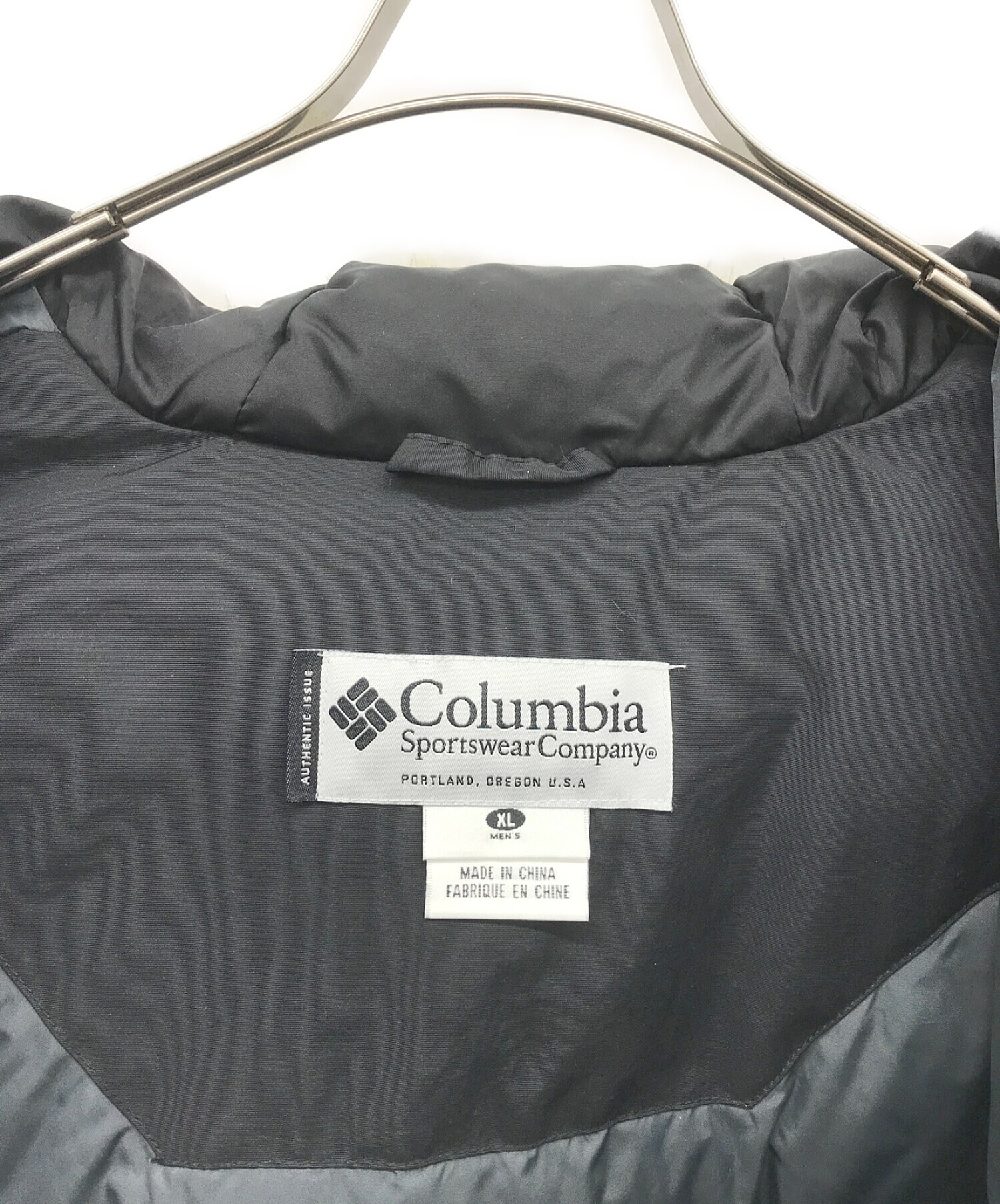 中古・古着通販】Columbia (コロンビア) ダウンジャケット ブラック サイズ:XL｜ブランド・古着通販 トレファク公式【TREFAC  FASHION】スマホサイト