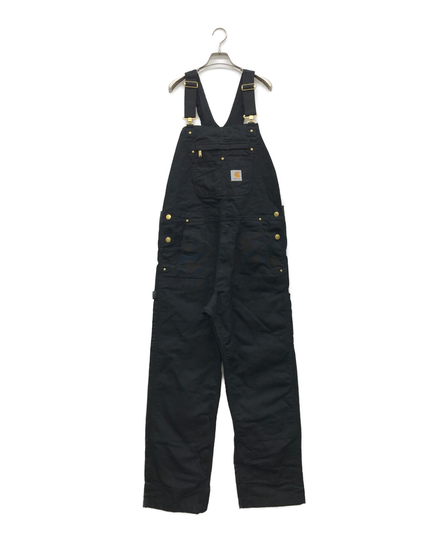 中古・古着通販】CarHartt (カーハート) オーバーオール ブラック