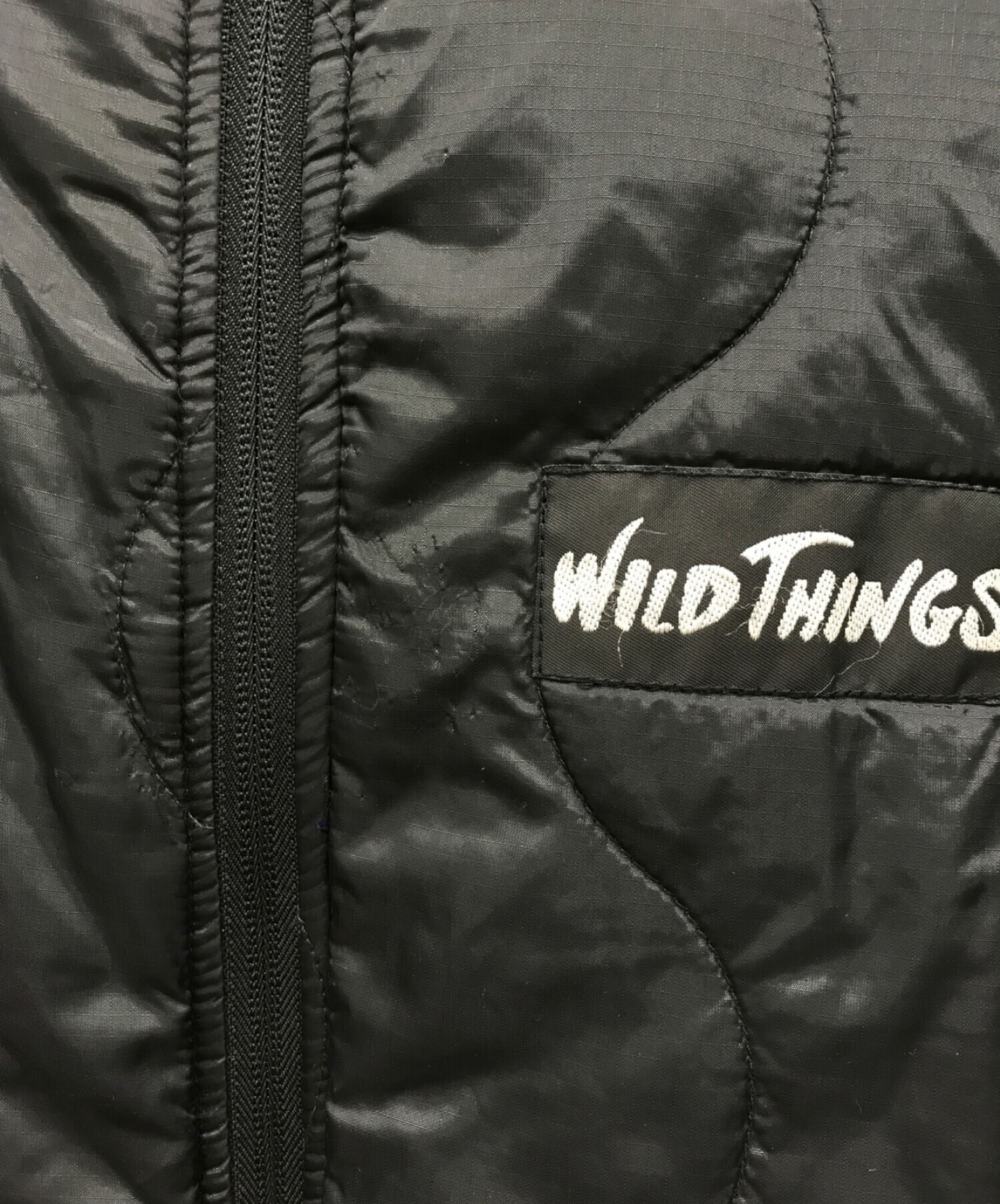 中古・古着通販】WILD THINGS (ワイルドシングス) リバーシブルキルティングジャケット ブラック サイズ:S｜ブランド・古着通販  トレファク公式【TREFAC FASHION】スマホサイト