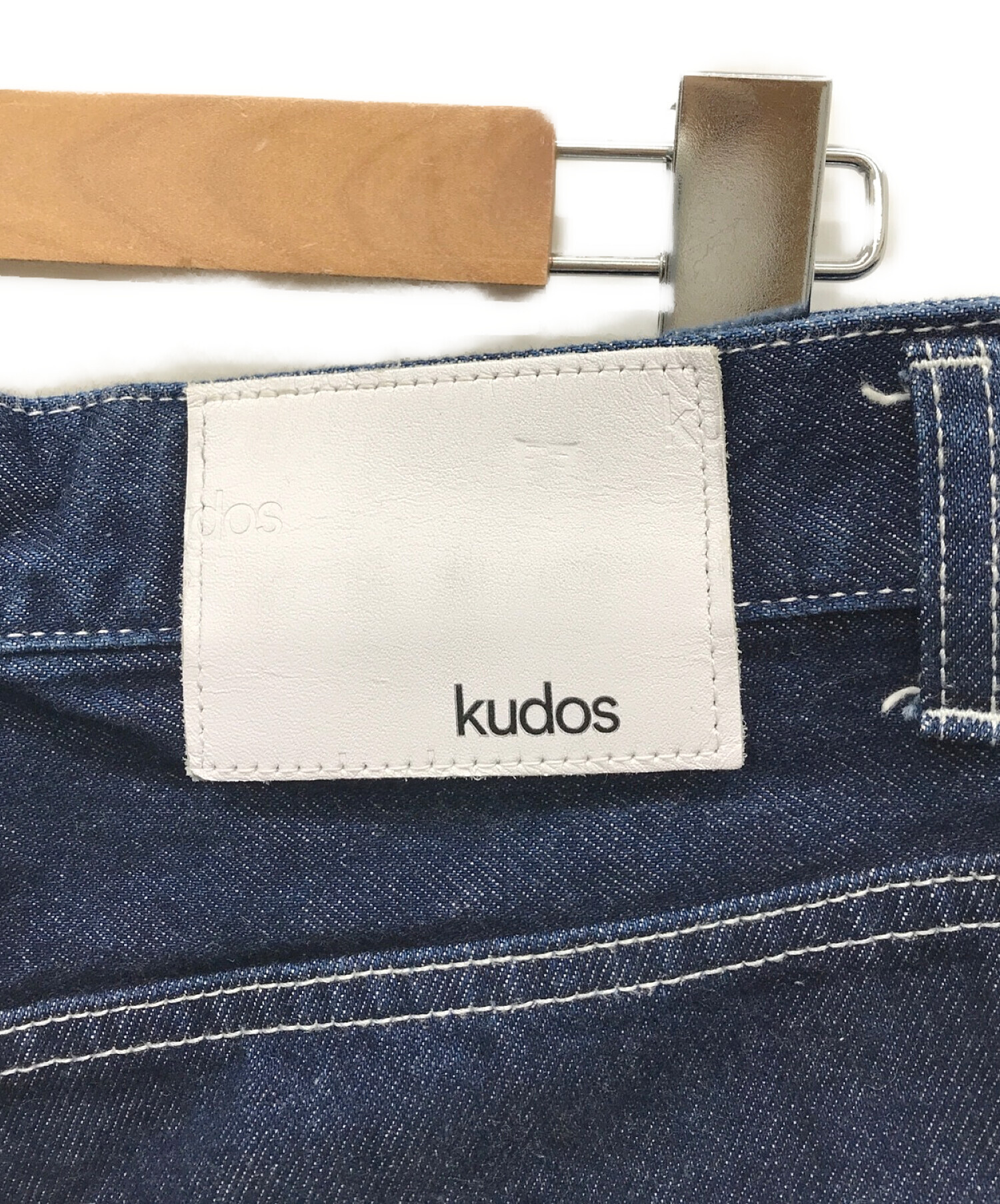 kudos (クードス) 2トーンデニムパンツ インディゴ サイズ:2