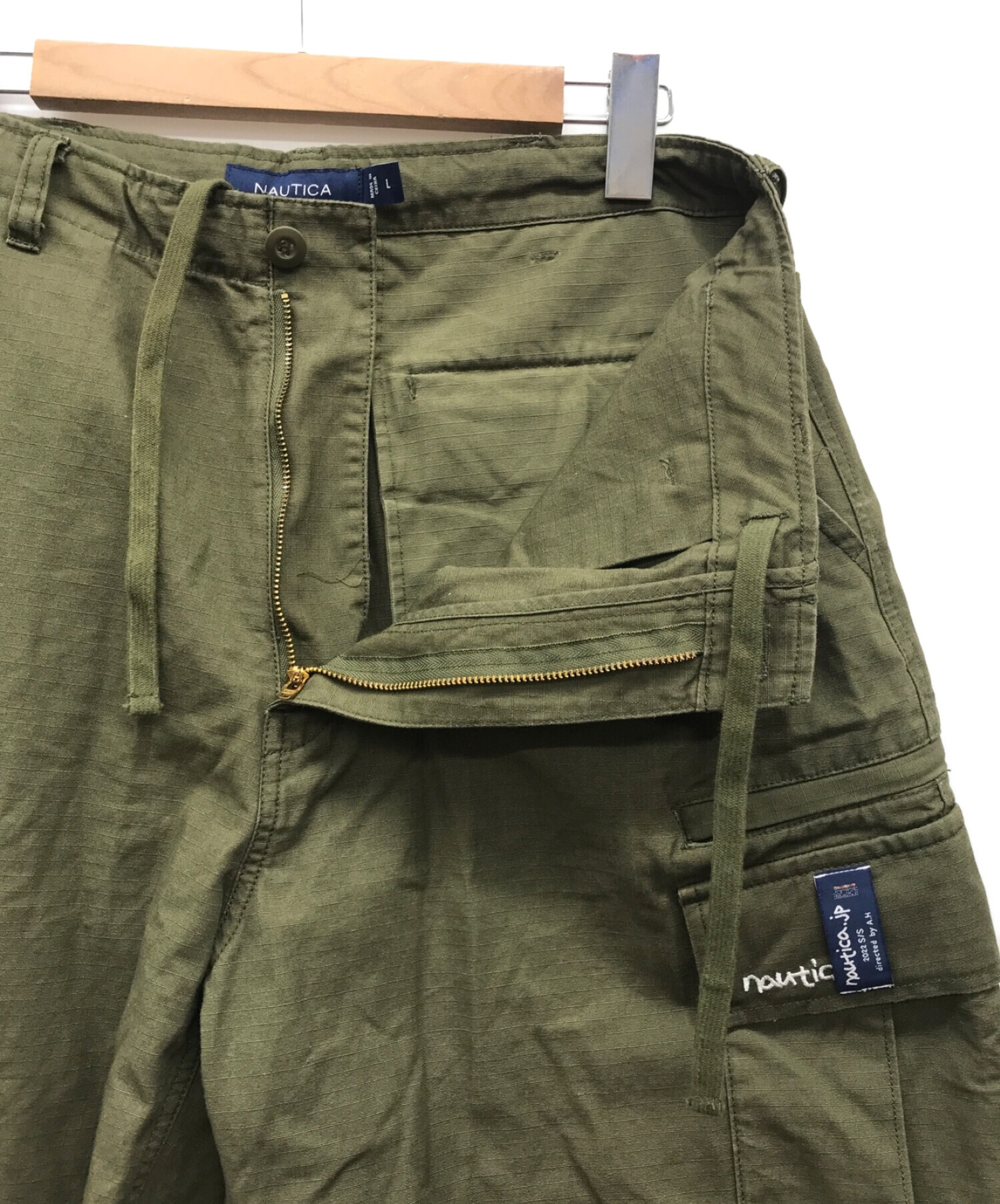 中古・古着通販】NAUTICA (ノーティカ) BDU Shorts オリーブ サイズ:L