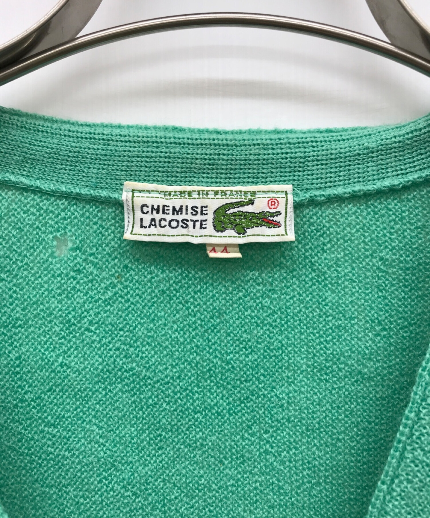 Chemise lacoste outlet tag