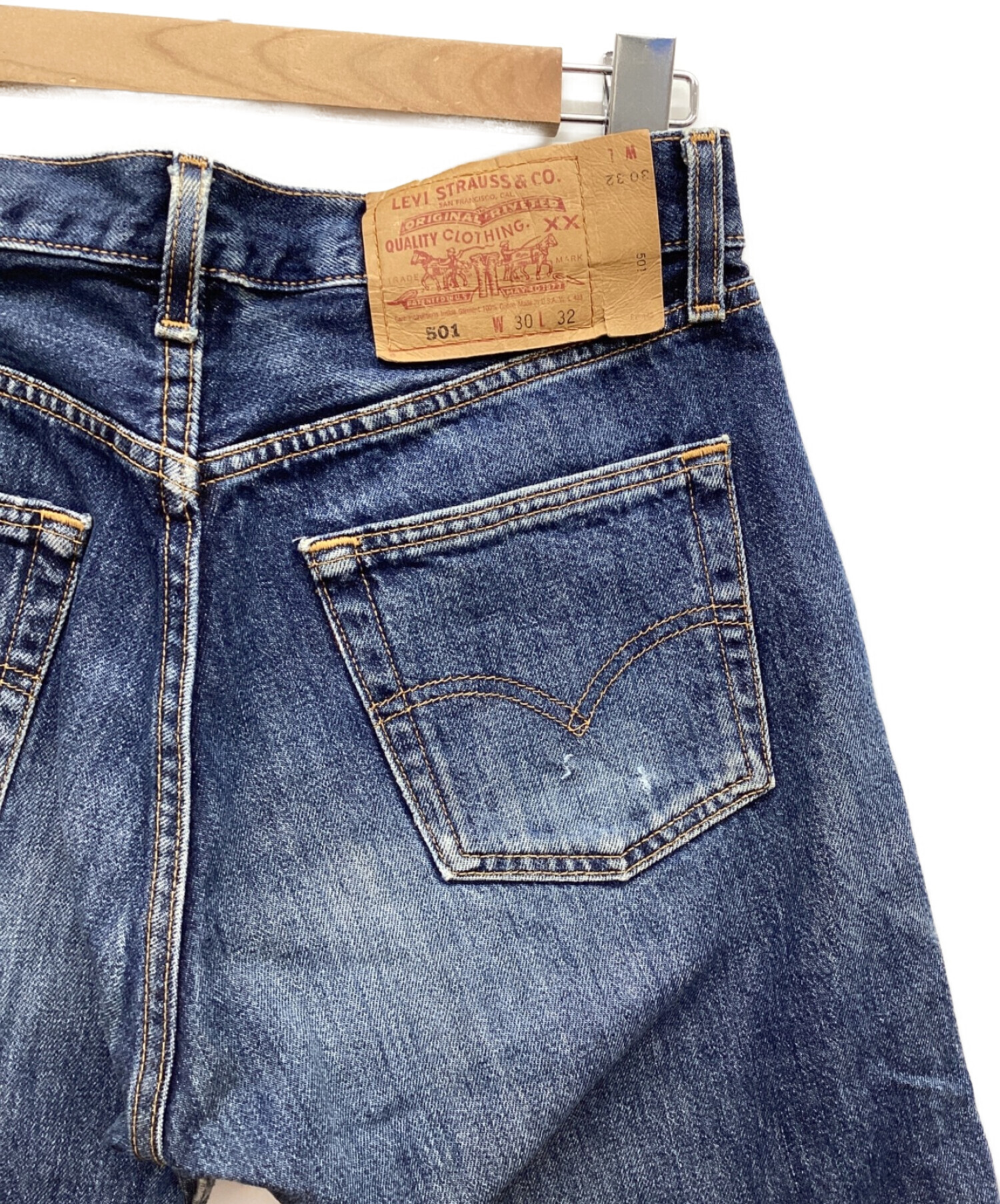 中古・古着通販】LEVI'S (リーバイス) デニムパンツ インディゴ サイズ