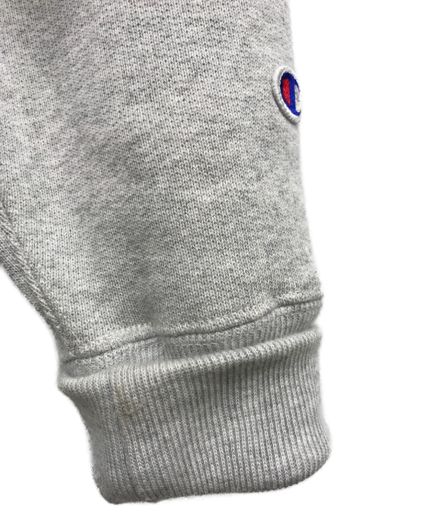 Champion (チャンピオン) ジップパーカー グレー サイズ:MEDIUM