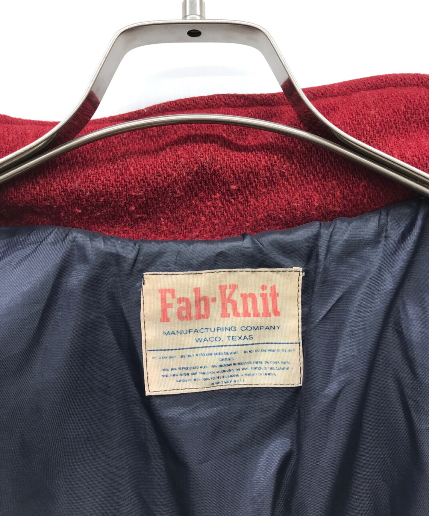 Fab-Knit (ファブニット) スタジャン レッド サイズ:不明