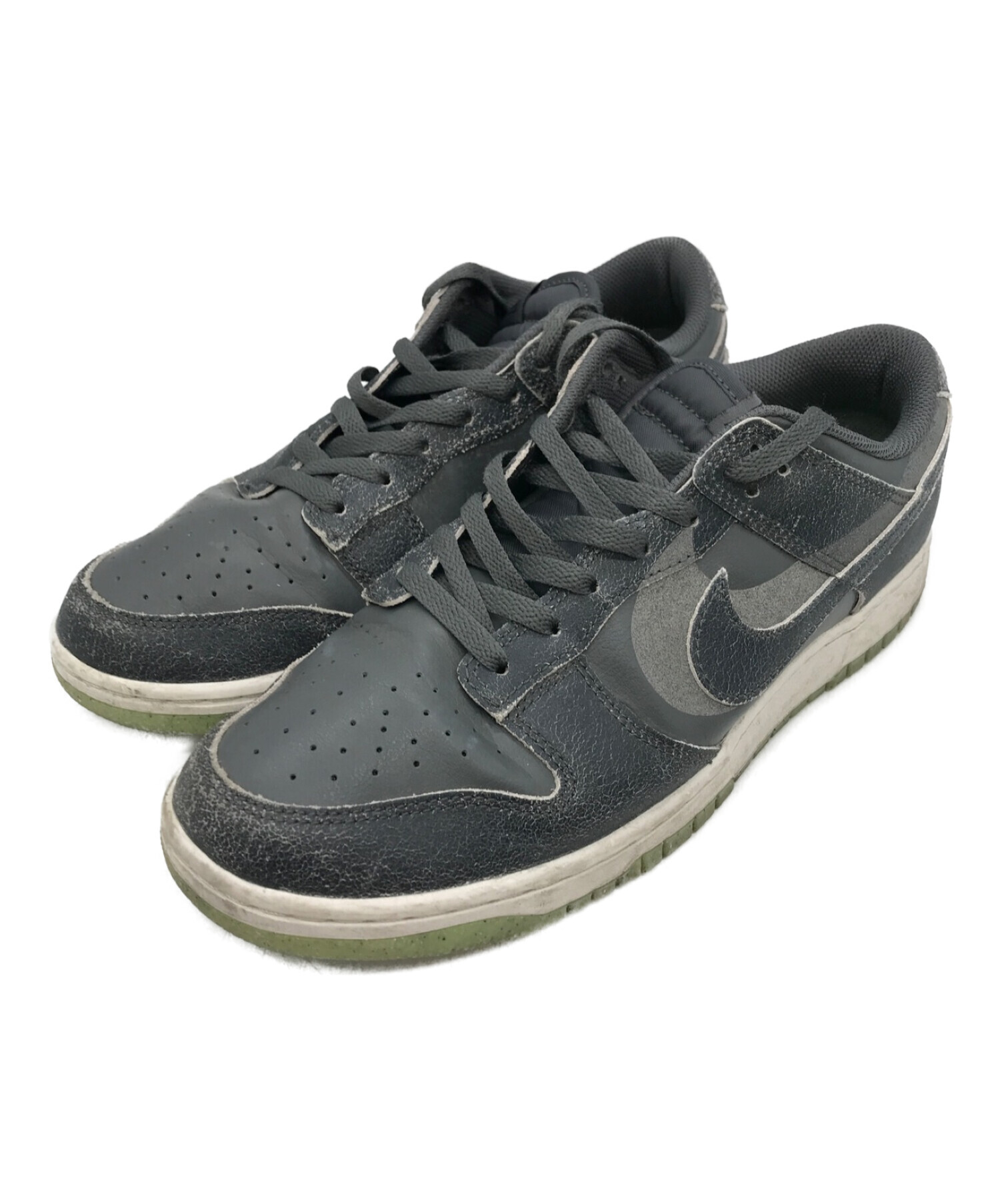 中古・古着通販】NIKE (ナイキ) ローカットスニーカー グレー サイズ