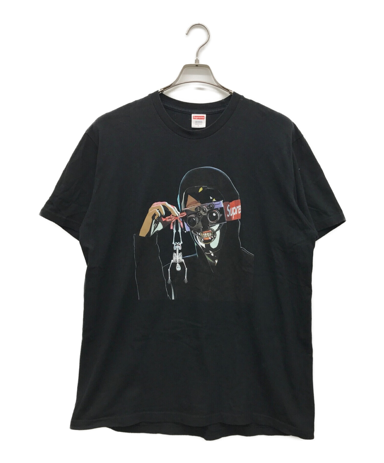 Supreme (シュプリーム) プリントTシャツ ブラック サイズ:L