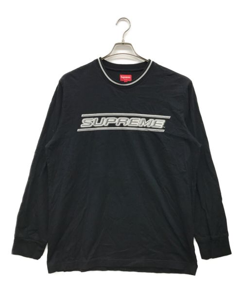 中古・古着通販】Supreme (シュプリーム) ロゴカットソー ブラック