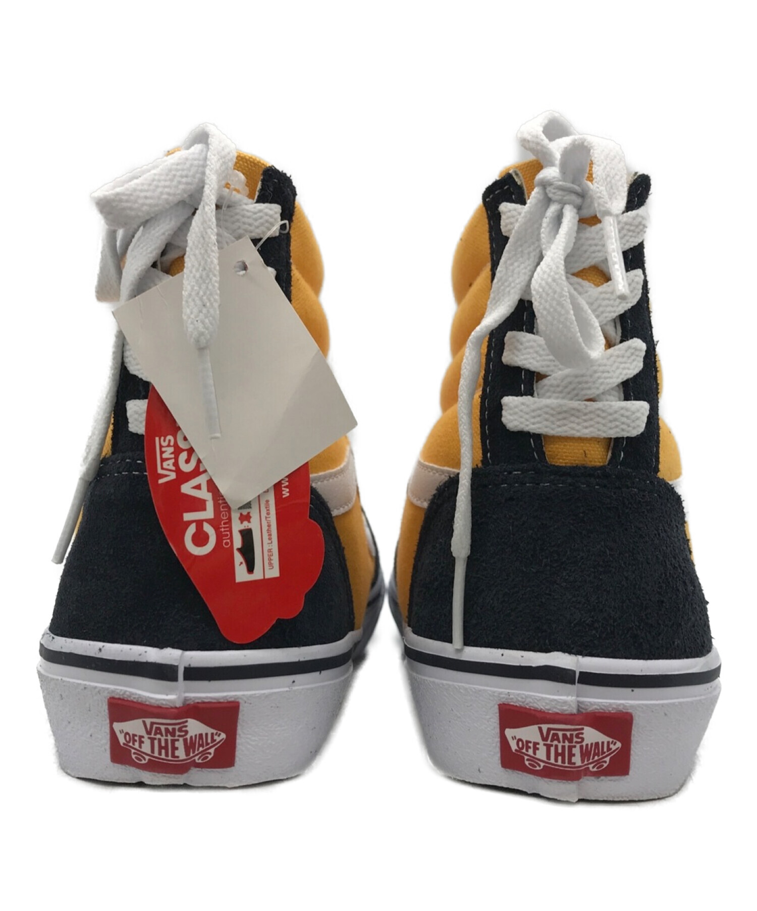 中古・古着通販】VANS (ヴァンズ) ハイカットスニーカー イエロー