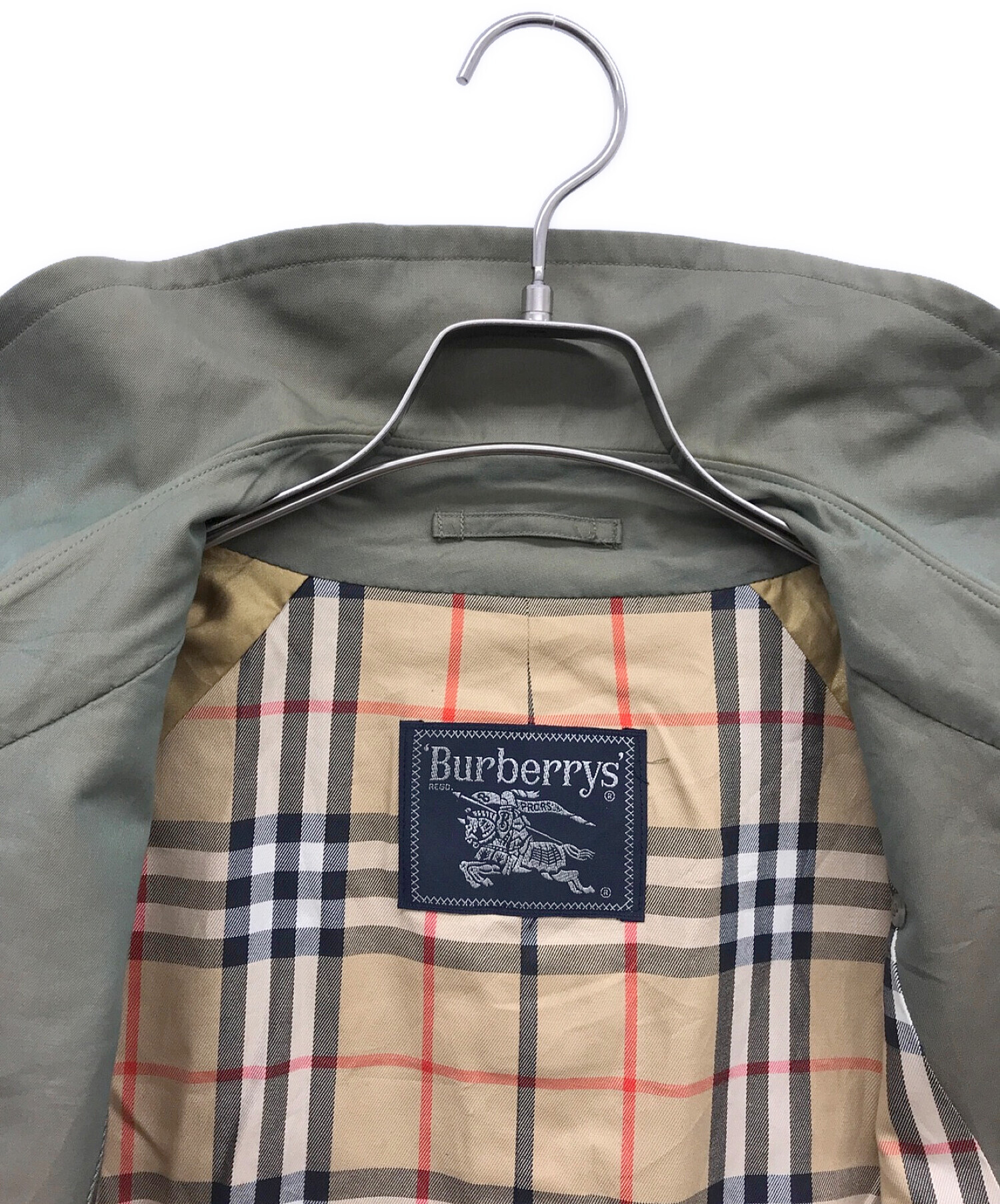 Burberry's (バーバリーズ) トレンチコート 玉虫色 サイズ:S