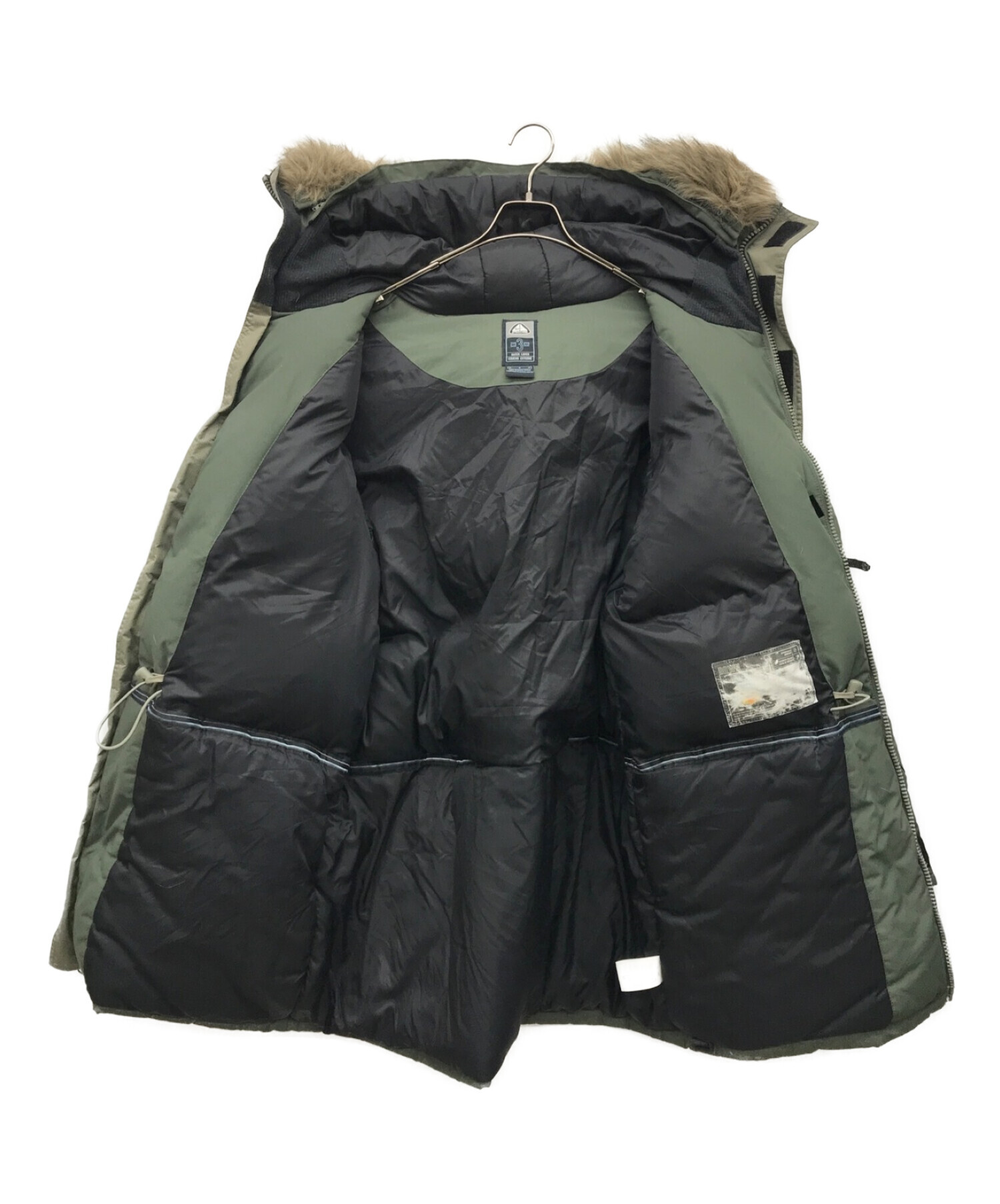 NIKE ACG (ナイキエージーシー) military down jacket n3b グリーン サイズ:M