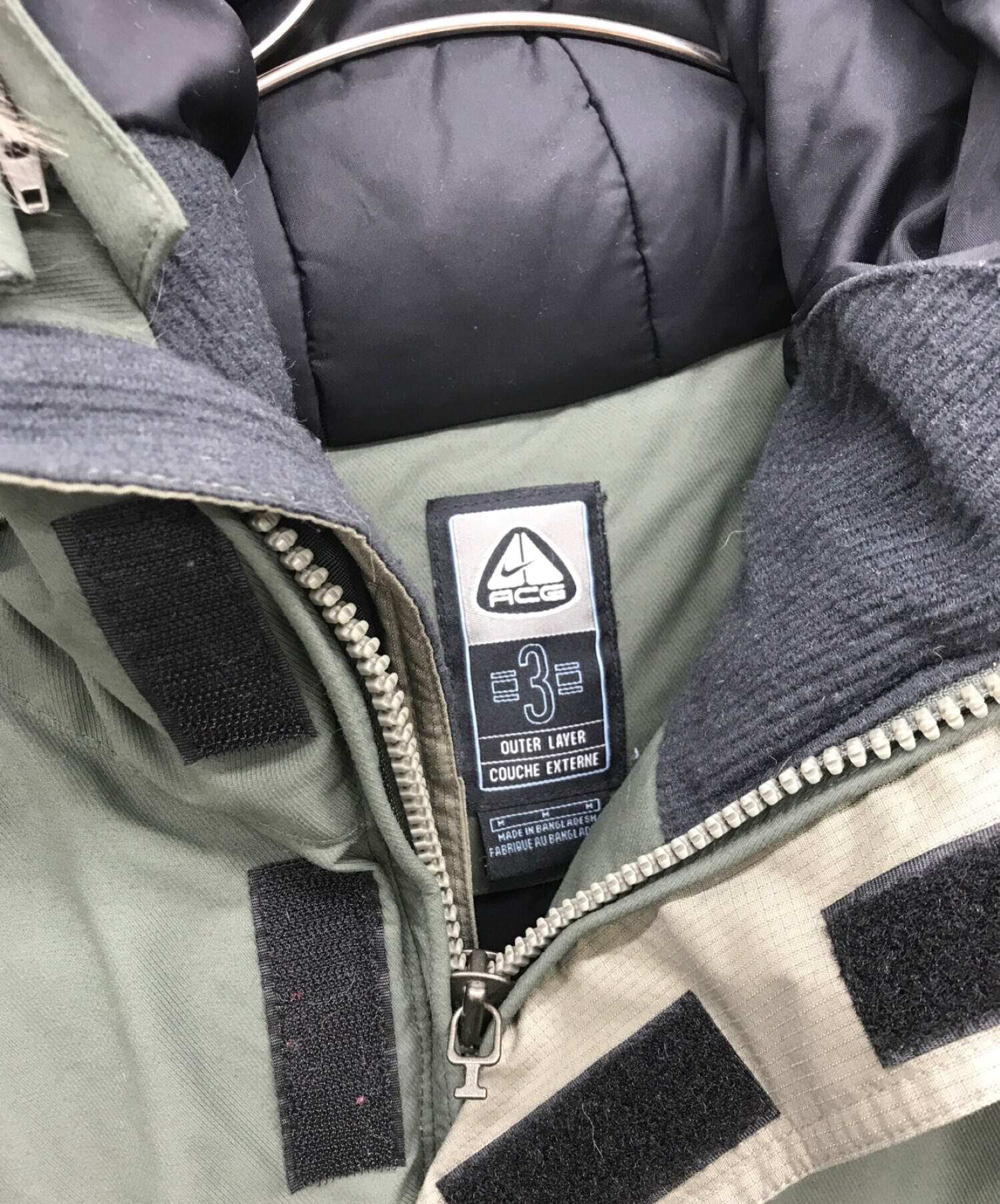 中古・古着通販】NIKE ACG (ナイキエージーシー) military down jacket