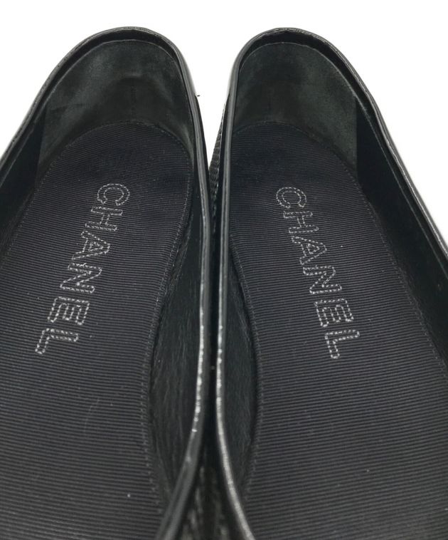 中古・古着通販】CHANEL (シャネル) パンプス ブラック サイズ