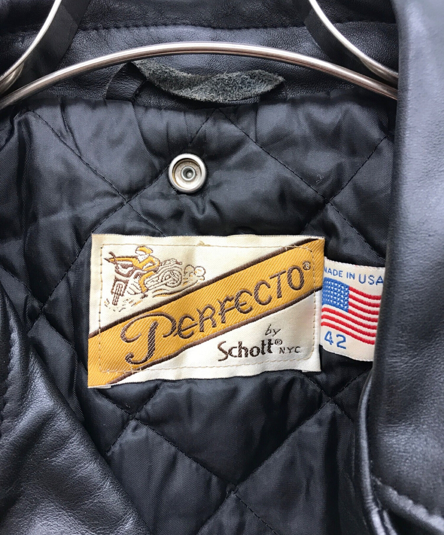 中古・古着通販】Schott PERFECTO (ショット パーフェクト) ダブル