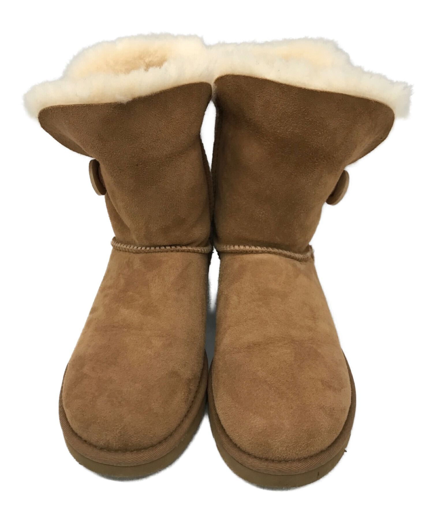 中古・古着通販】UGG (アグ) ムートンブーツ ベージュ サイズ:24cm