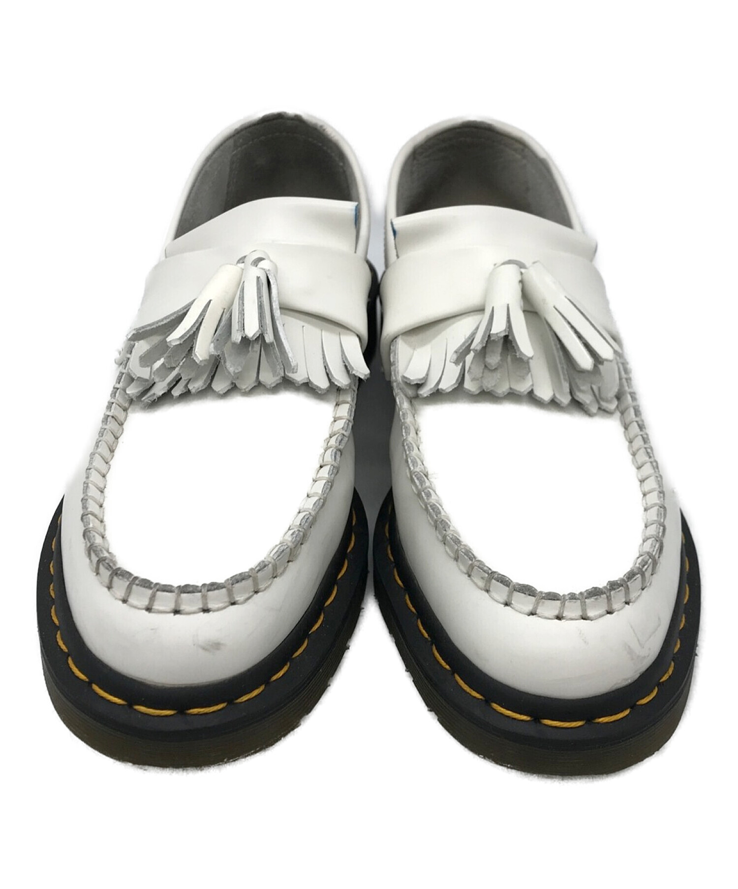 Dr.Martens (ドクターマーチン) タッセルローファー ホワイト サイズ:27ｃｍ