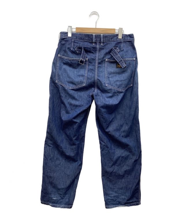 中古・古着通販】NEIGHBORHOOD (ネイバーフッド) シンチバックワークデニムパンツ インディゴ  サイズ:MEDIUM-REGULAR｜ブランド・古着通販 トレファク公式【TREFAC FASHION】スマホサイト