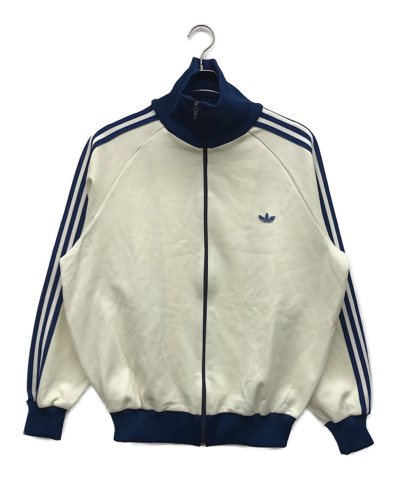 中古・古着通販】adidas (アディダス) トラックジャケット アイボリー