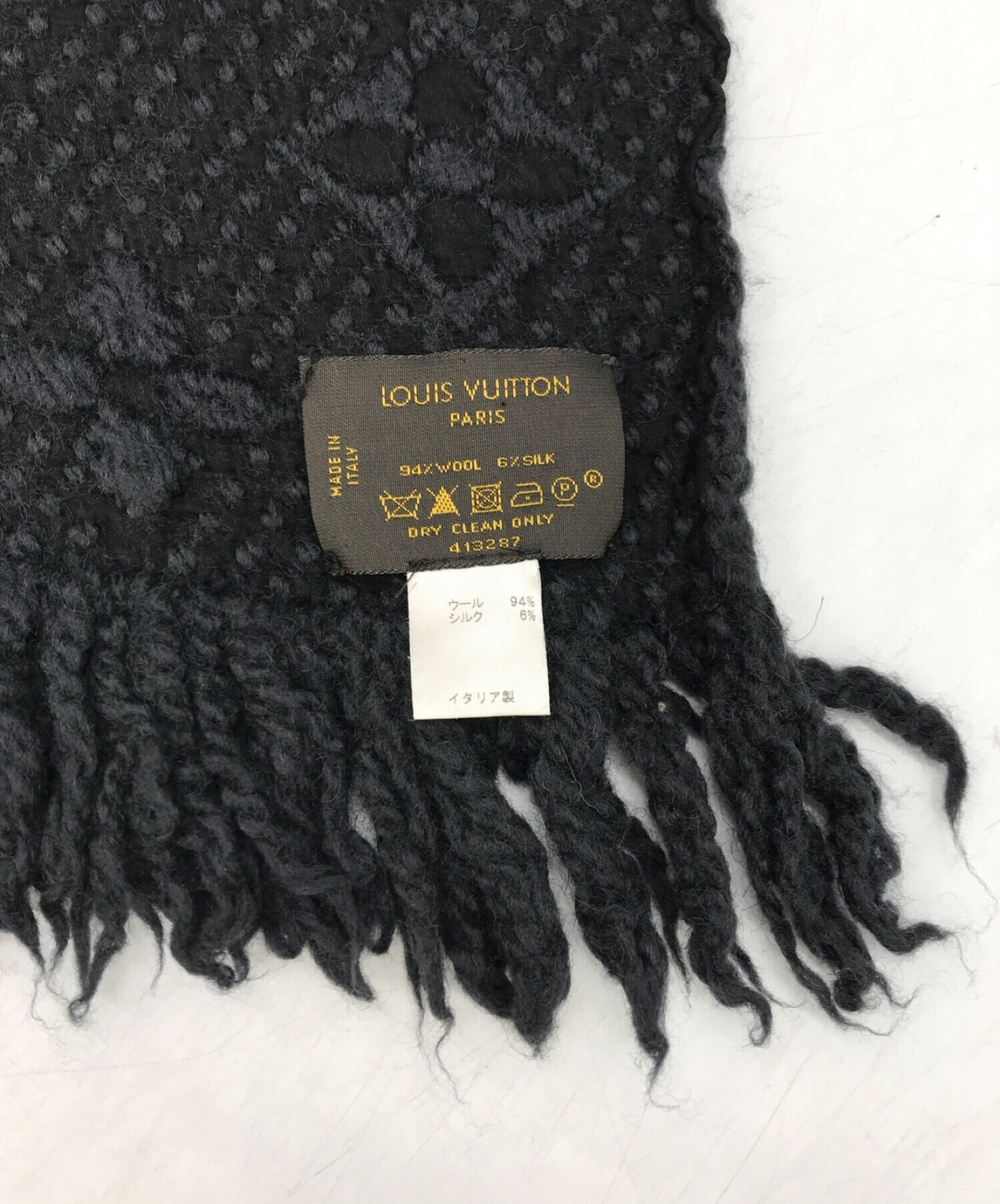 中古・古着通販】LOUIS VUITTON (ルイ ヴィトン) エシャルプ・ロゴ