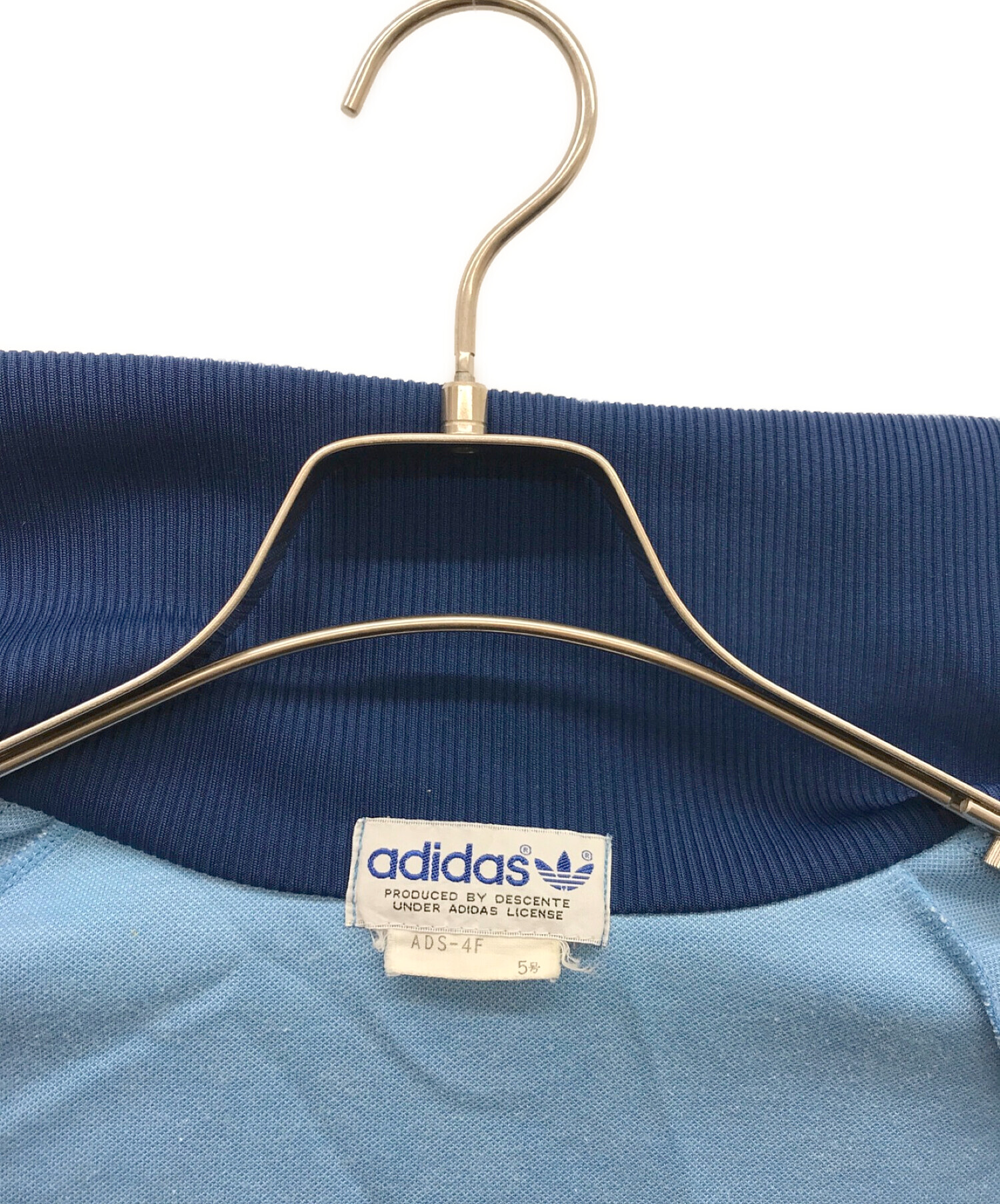 adidas (アディダス) トラックジャケット ブルー サイズ:5号
