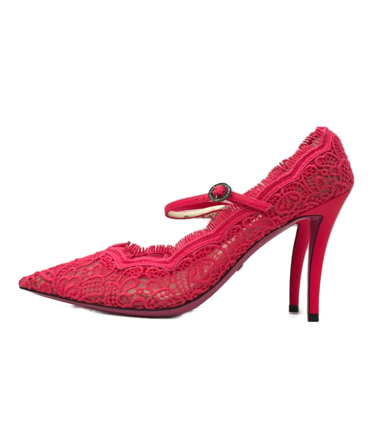 Gucci virginia lace mary sale jane pumps